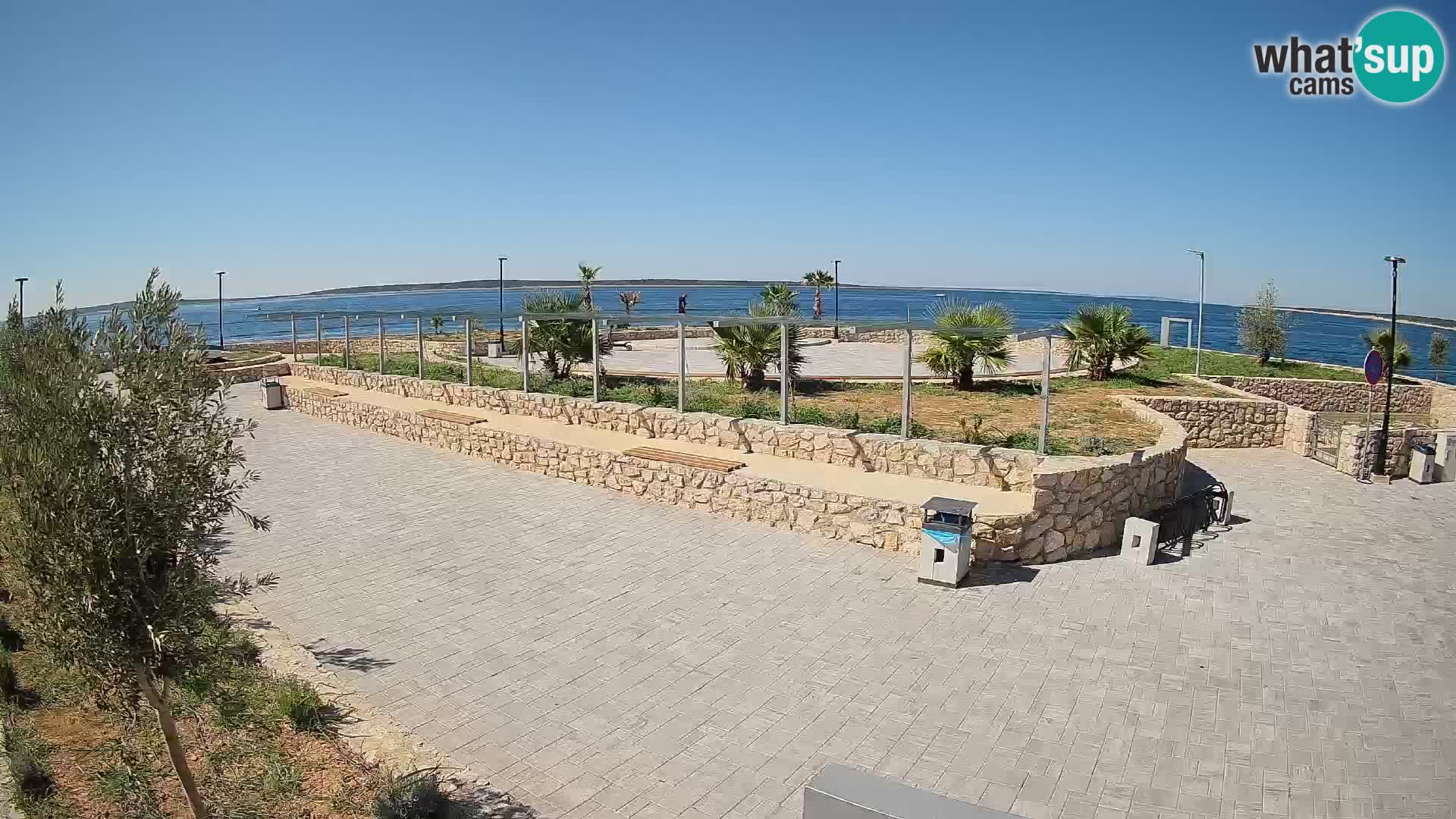 Mandre Summer Stage Webcam – Velika điga | Pag Island