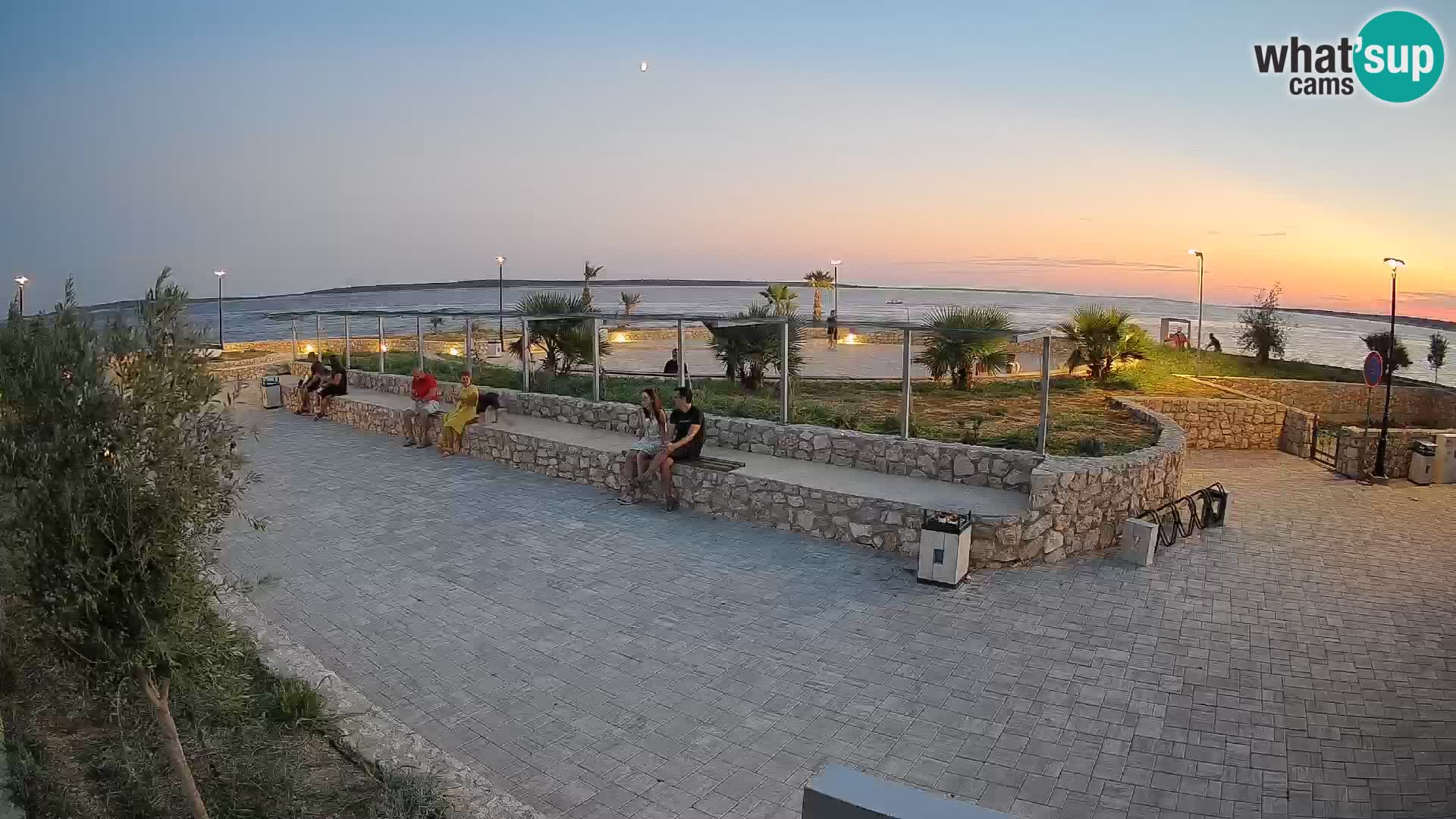 Mandre Summer Stage Webcam – Velika điga | Pag Island