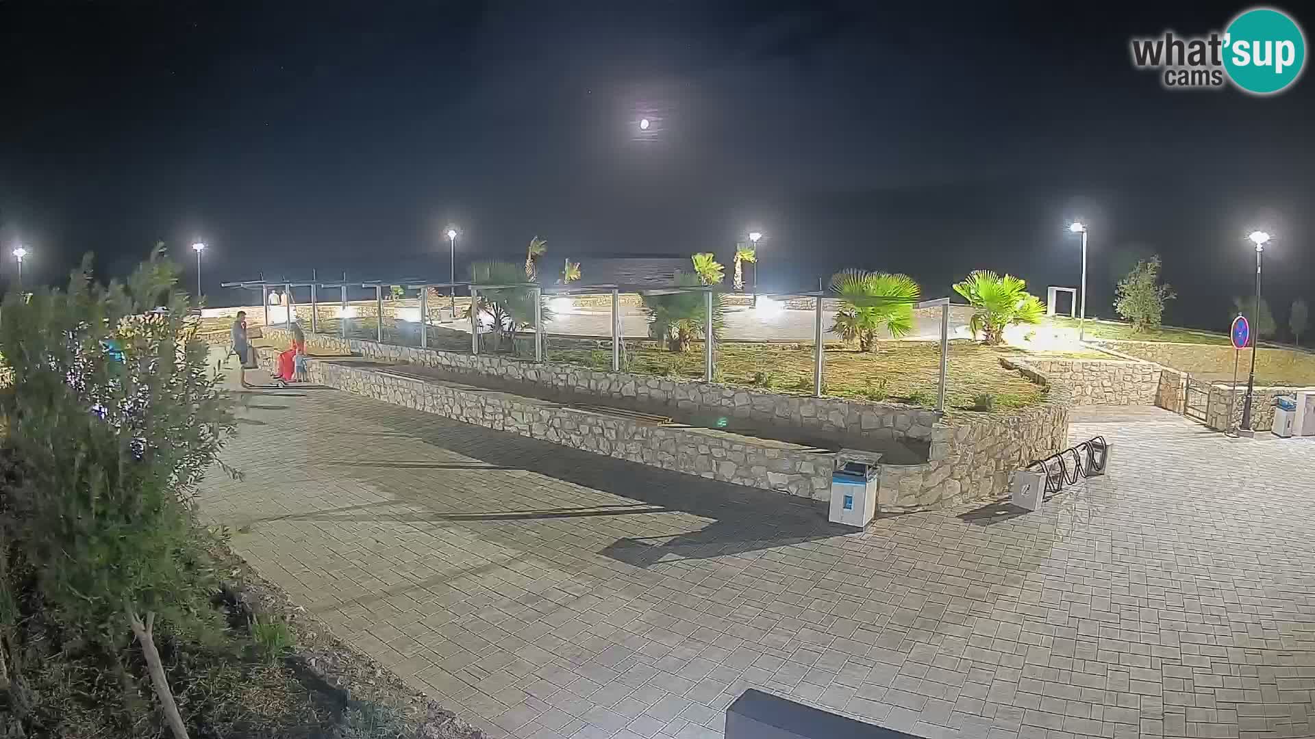 Mandre Summer Stage Webcam – Velika điga | Pag Island