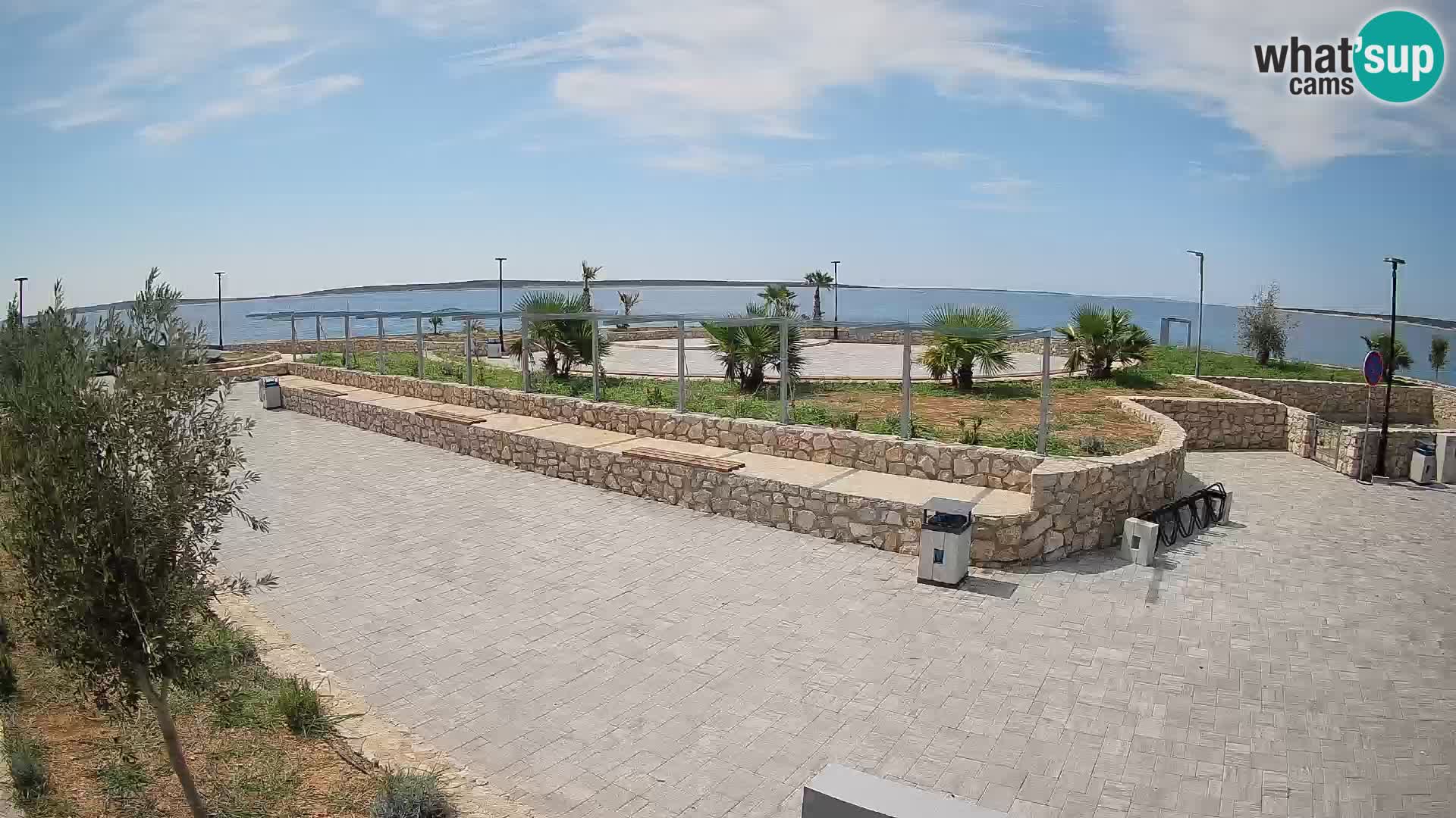 Mandre Sommerbühne Webcam – Velika điga | Insel Pag