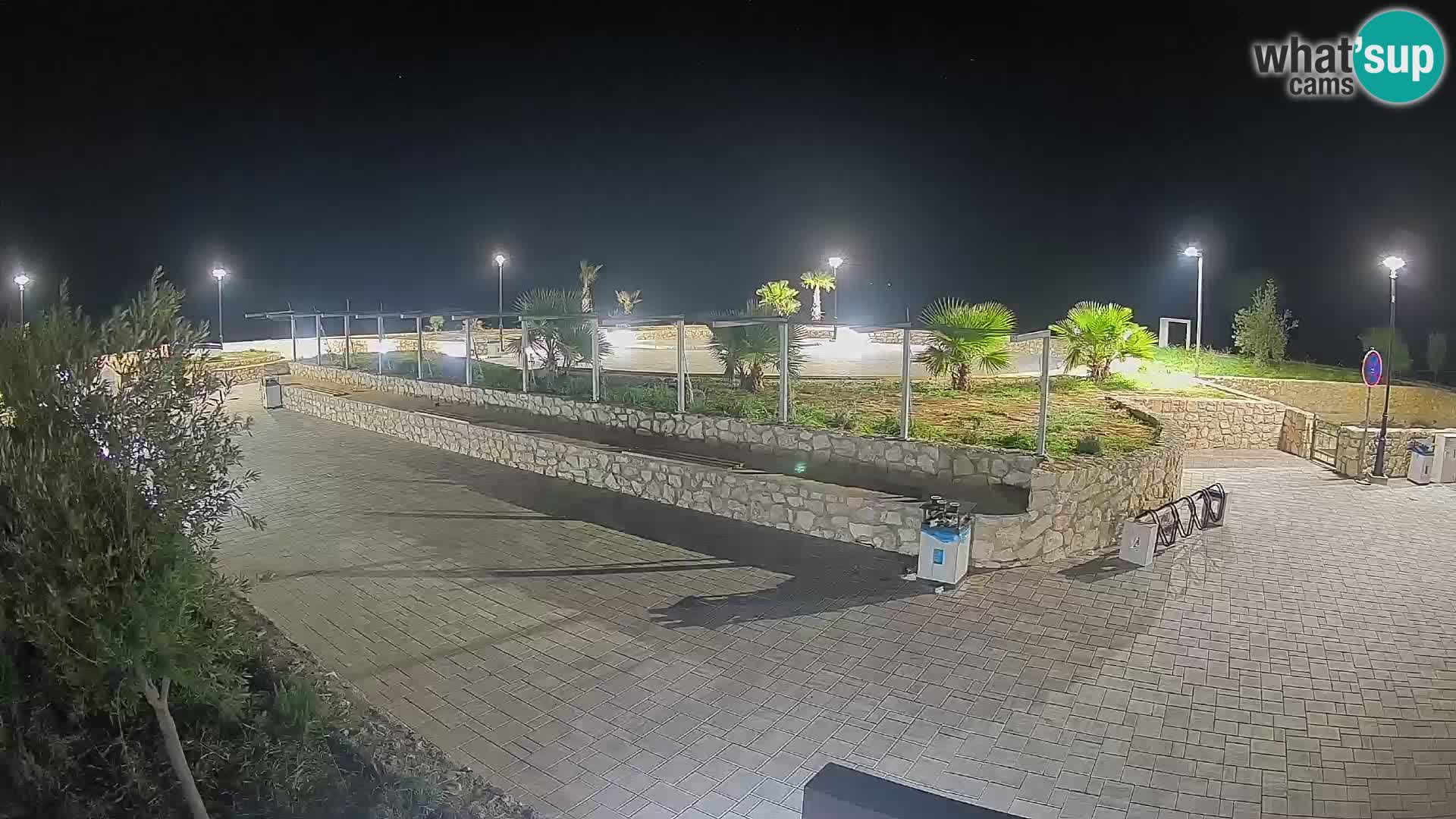 Webcam Mandre – Palco estivo Velika điga | Isola di Pag