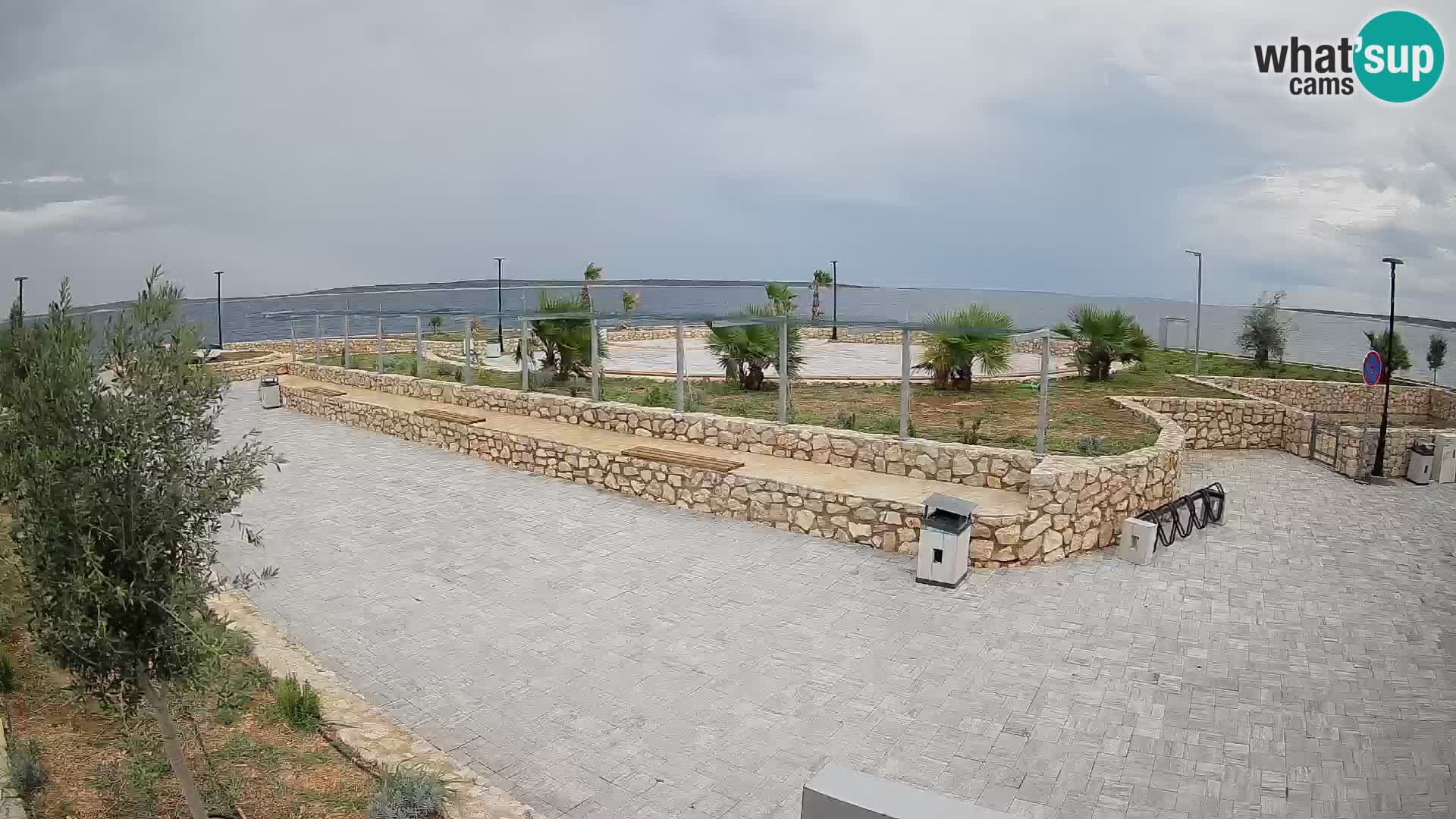 Webcam Mandre – Escenario de verano Velika điga | Isla de Pag