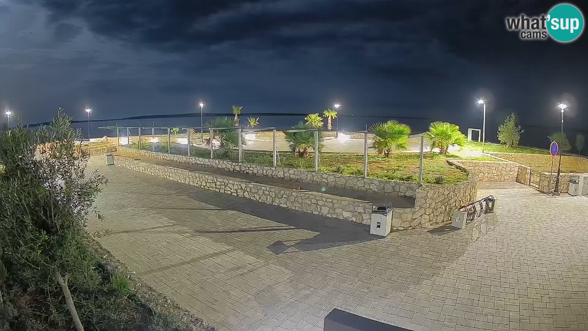 Webcam Mandre – Escenario de verano Velika điga | Isla de Pag