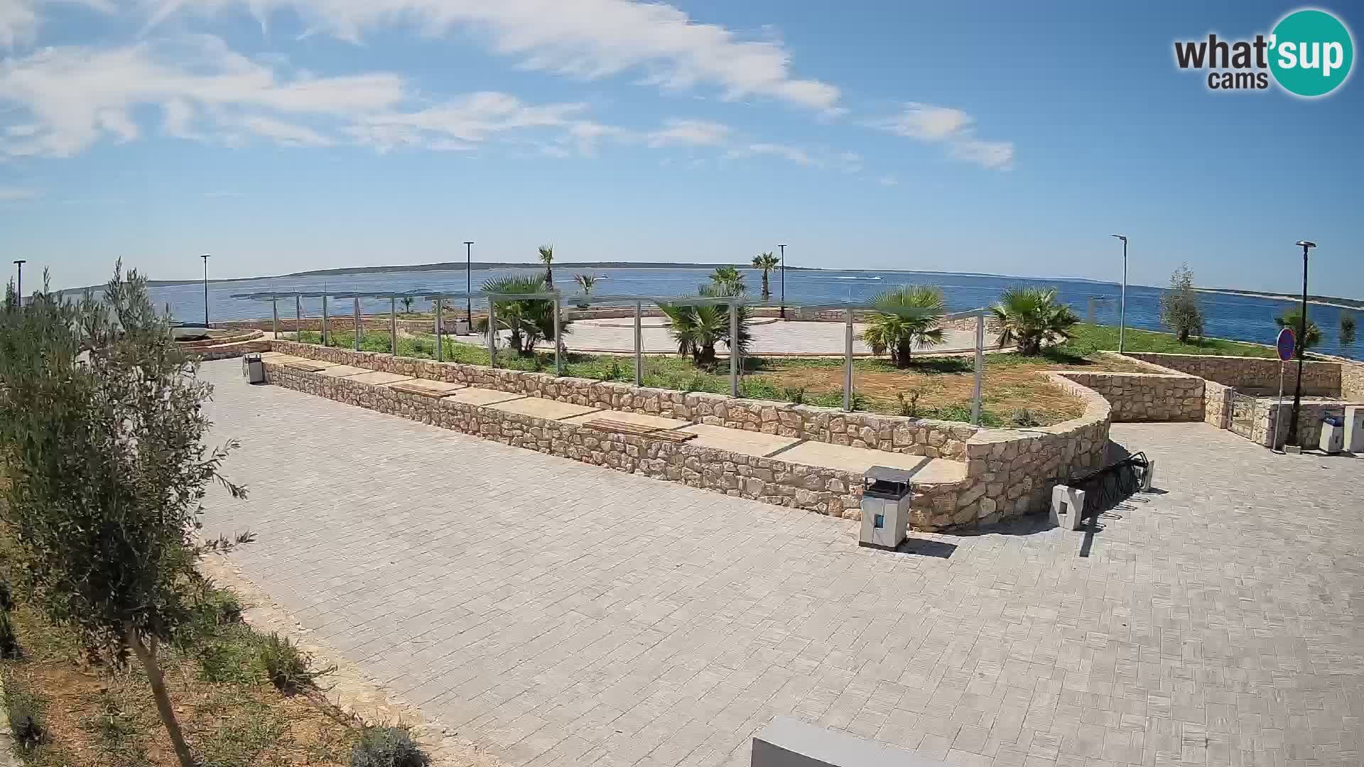 Webcam Mandre – Scène estivale Velika điga | Île de Pag