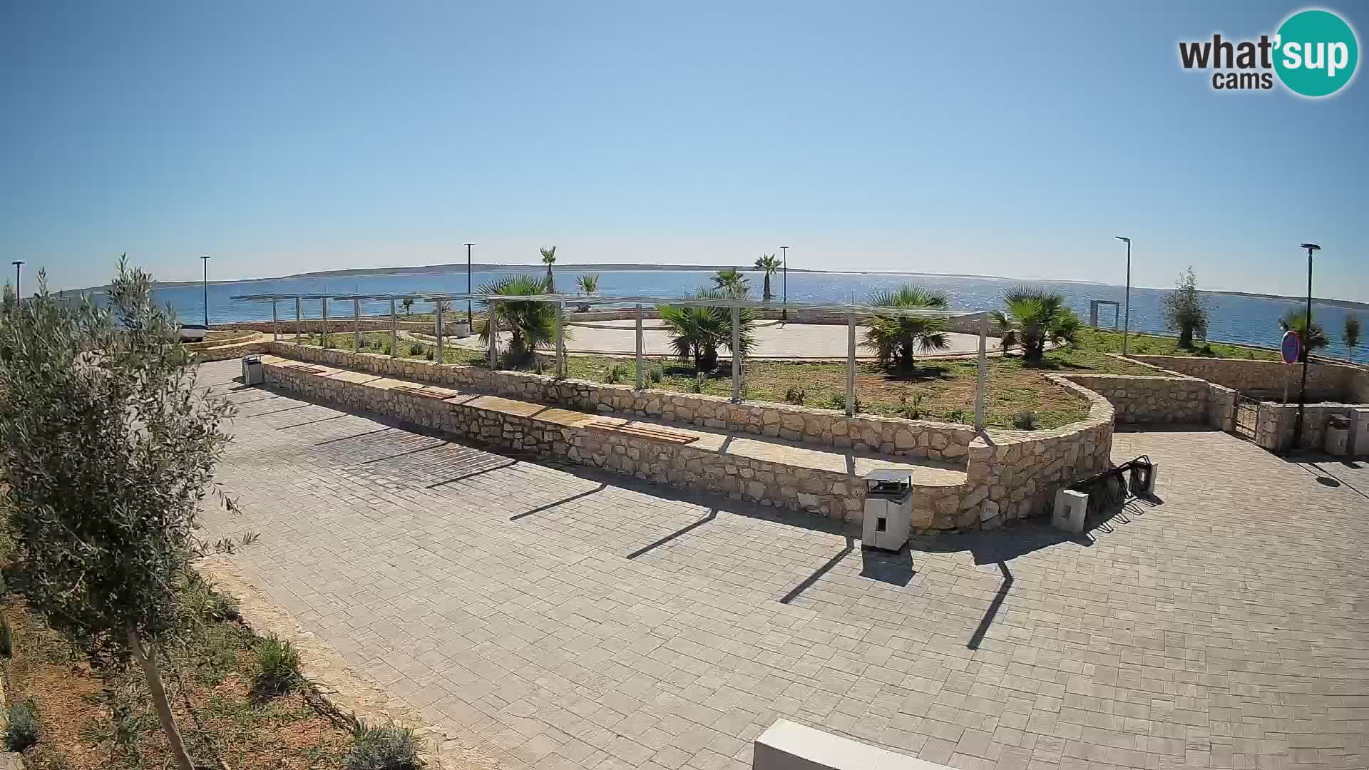 Mandre Summer Stage Webcam – Velika điga | Pag Island