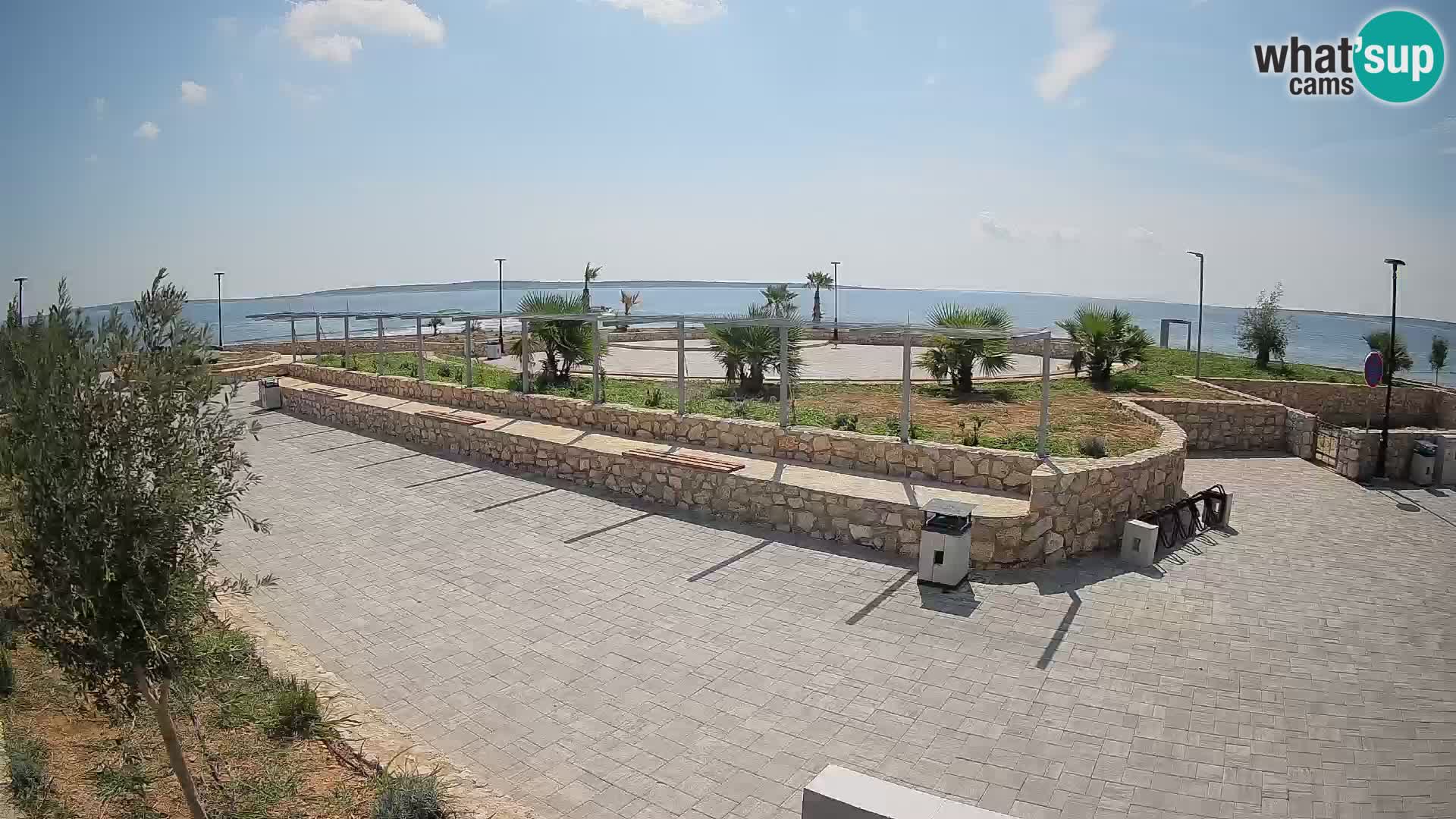 Mandre Summer Stage Webcam – Velika điga | Pag Island