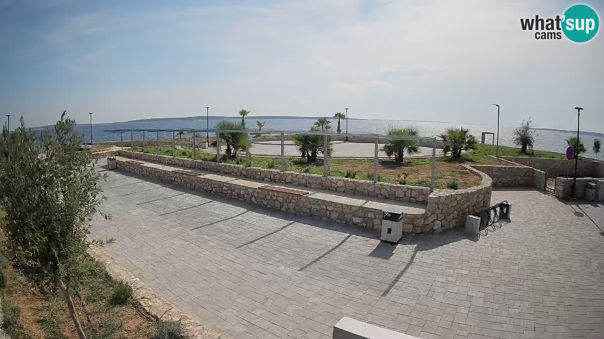 Webcam Mandre – Palco estivo Velika điga | Isola di Pag