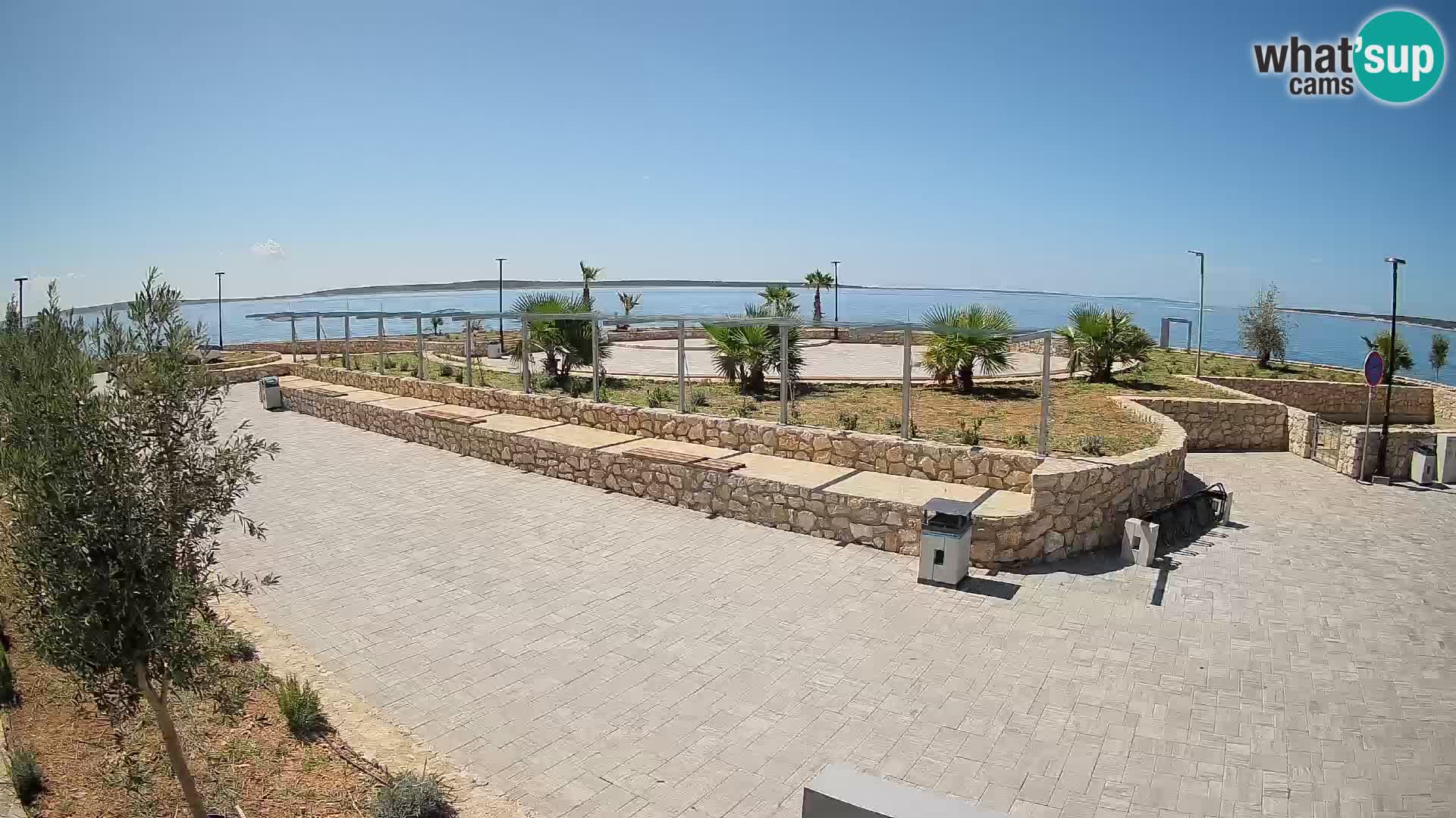 Mandre Summer Stage Webcam – Velika điga | Pag Island