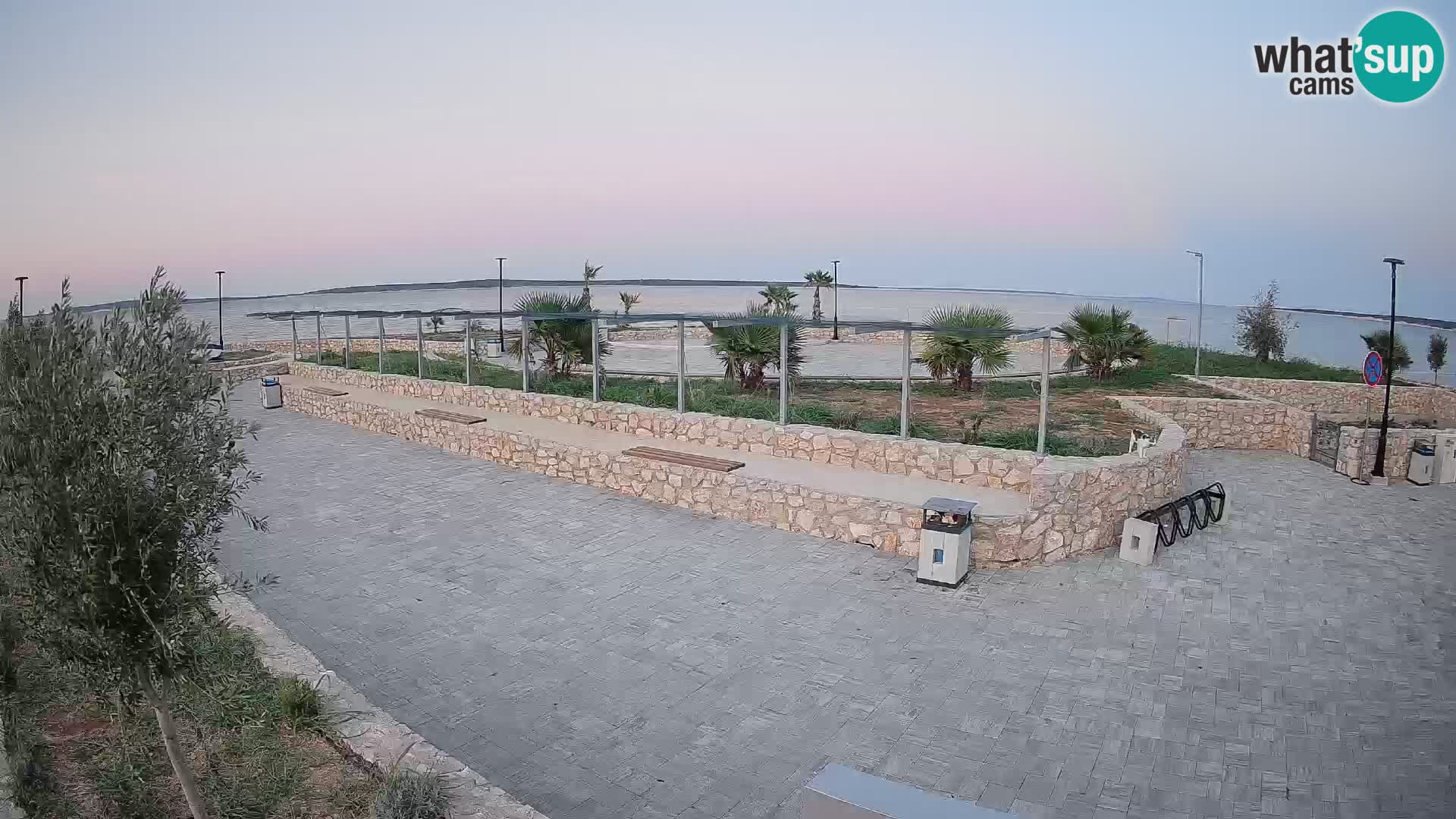 Webcam Mandre – Palco estivo Velika điga | Isola di Pag