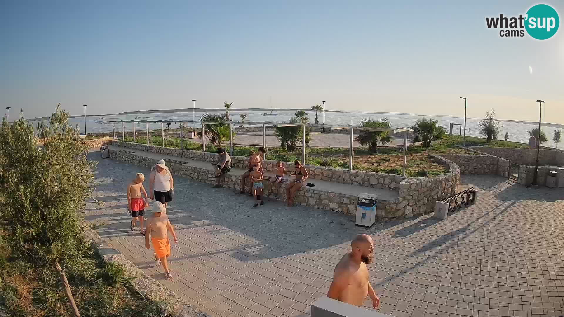 Mandre Summer Stage Webcam – Velika điga | Pag Island
