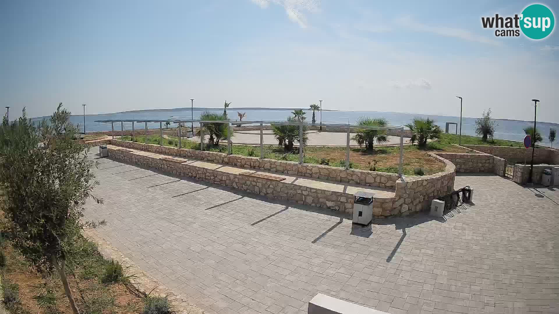 Webcam Mandre – Palco estivo Velika điga | Isola di Pag