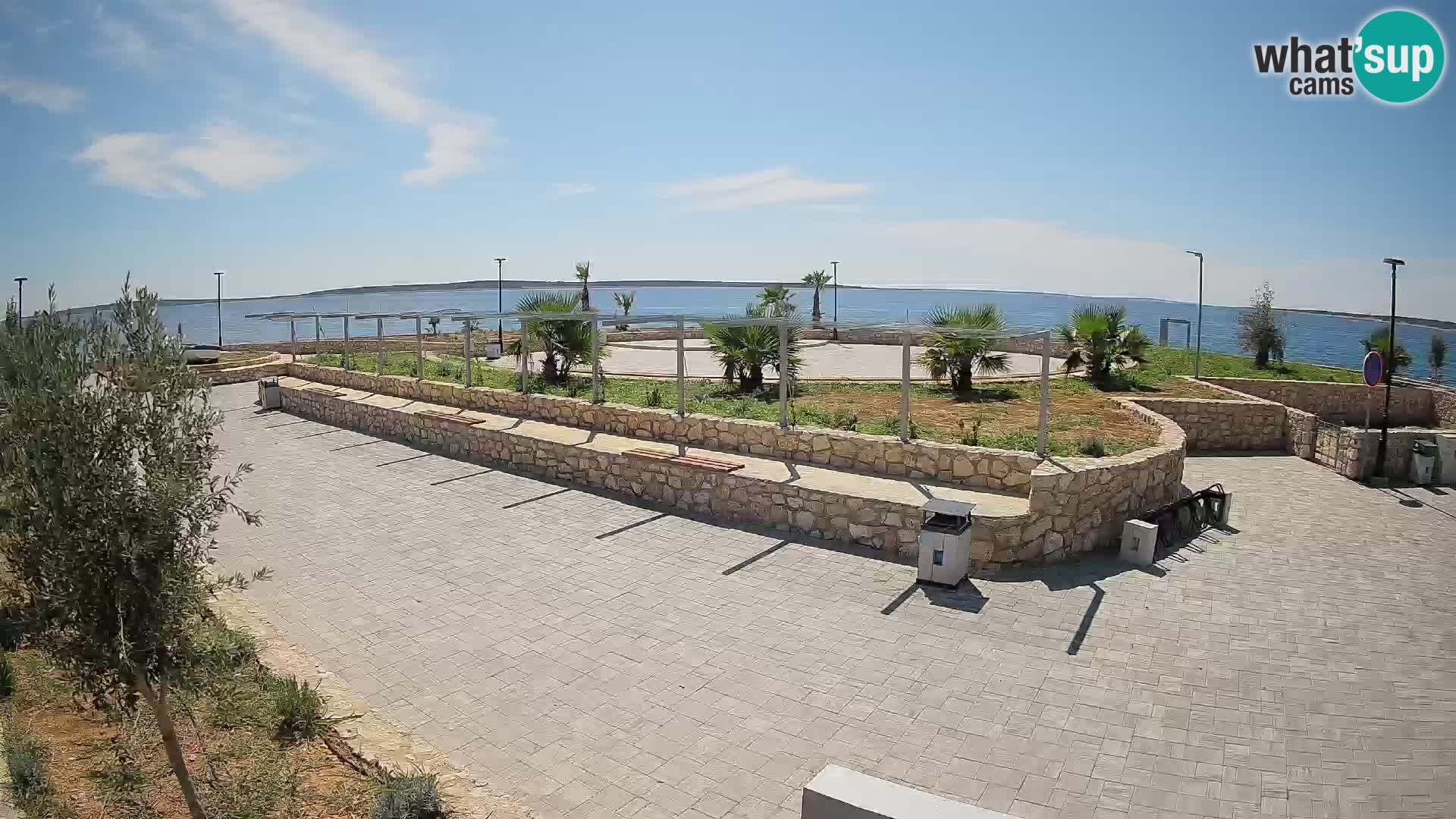Mandre Summer Stage Webcam – Velika điga | Pag Island