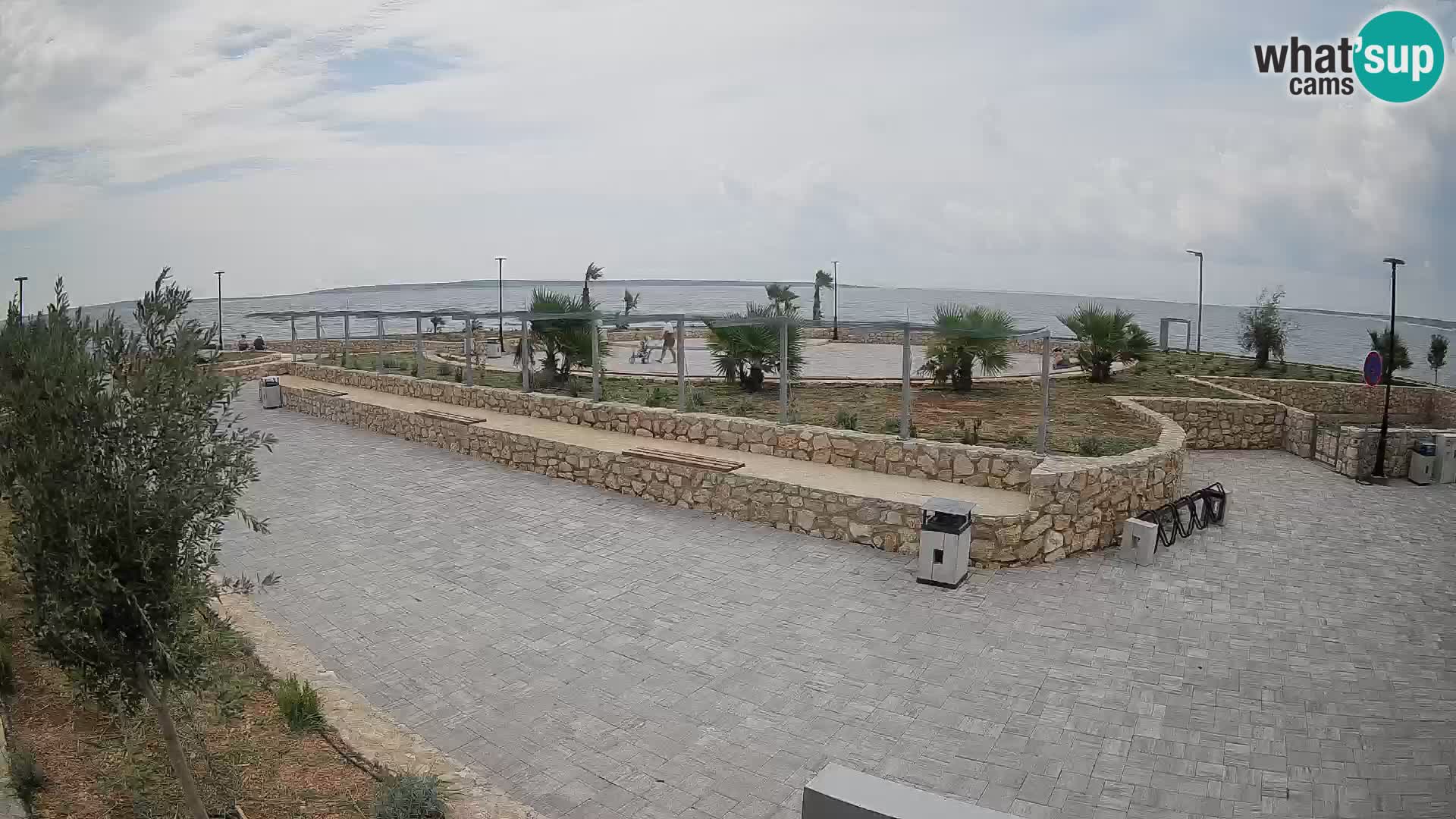 Webcam Mandre – Palco estivo Velika điga | Isola di Pag
