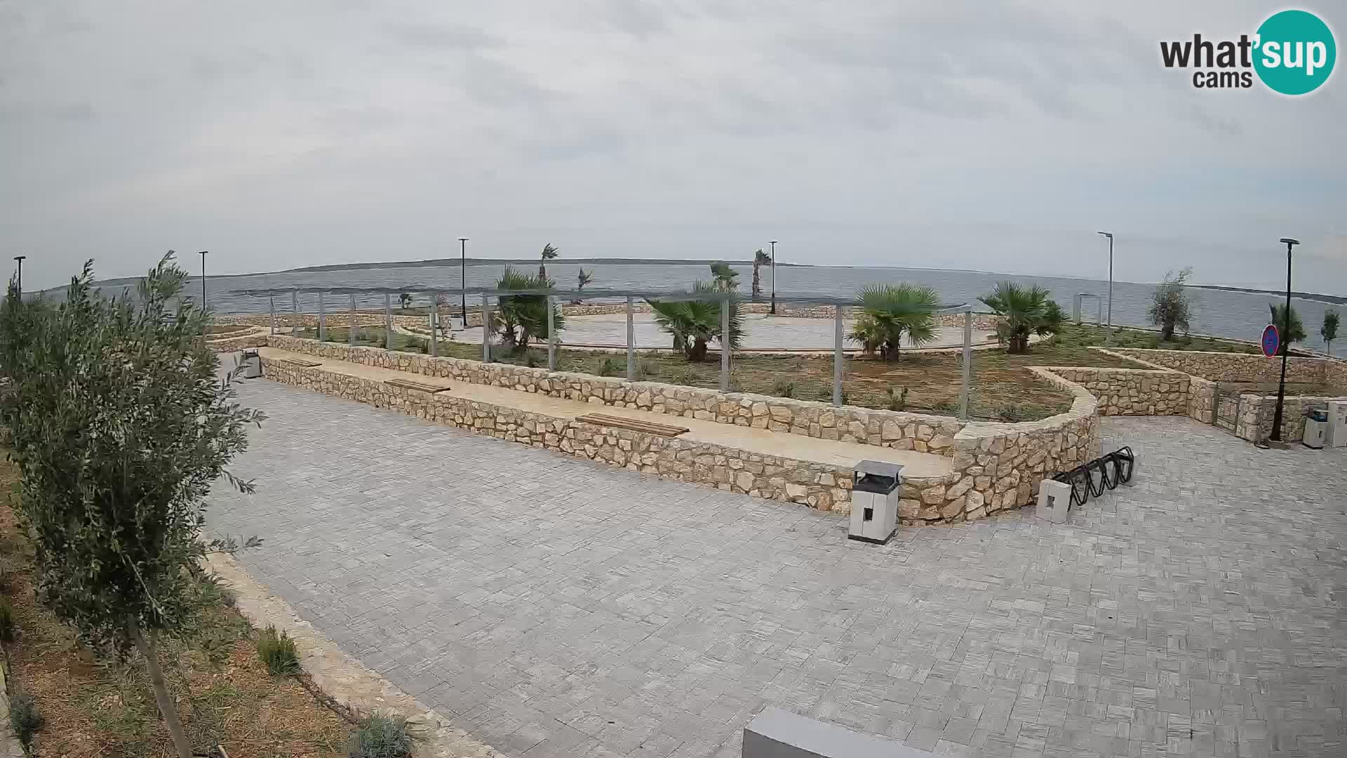 Mandre Summer Stage Webcam – Velika điga | Pag Island