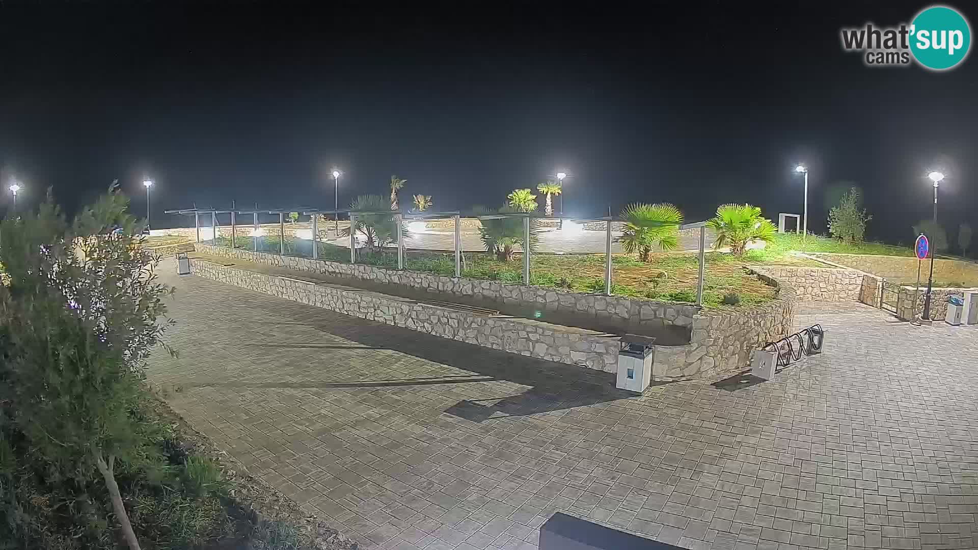 Webcam Mandre – Scène estivale Velika điga | Île de Pag