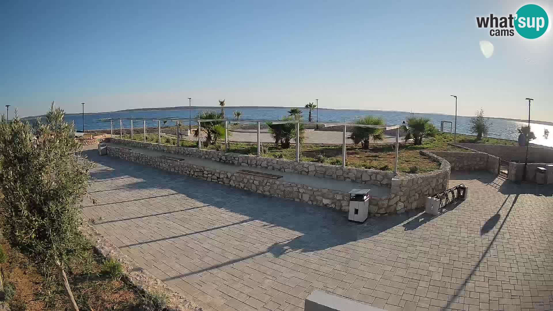 Mandre Summer Stage Webcam – Velika điga | Pag Island