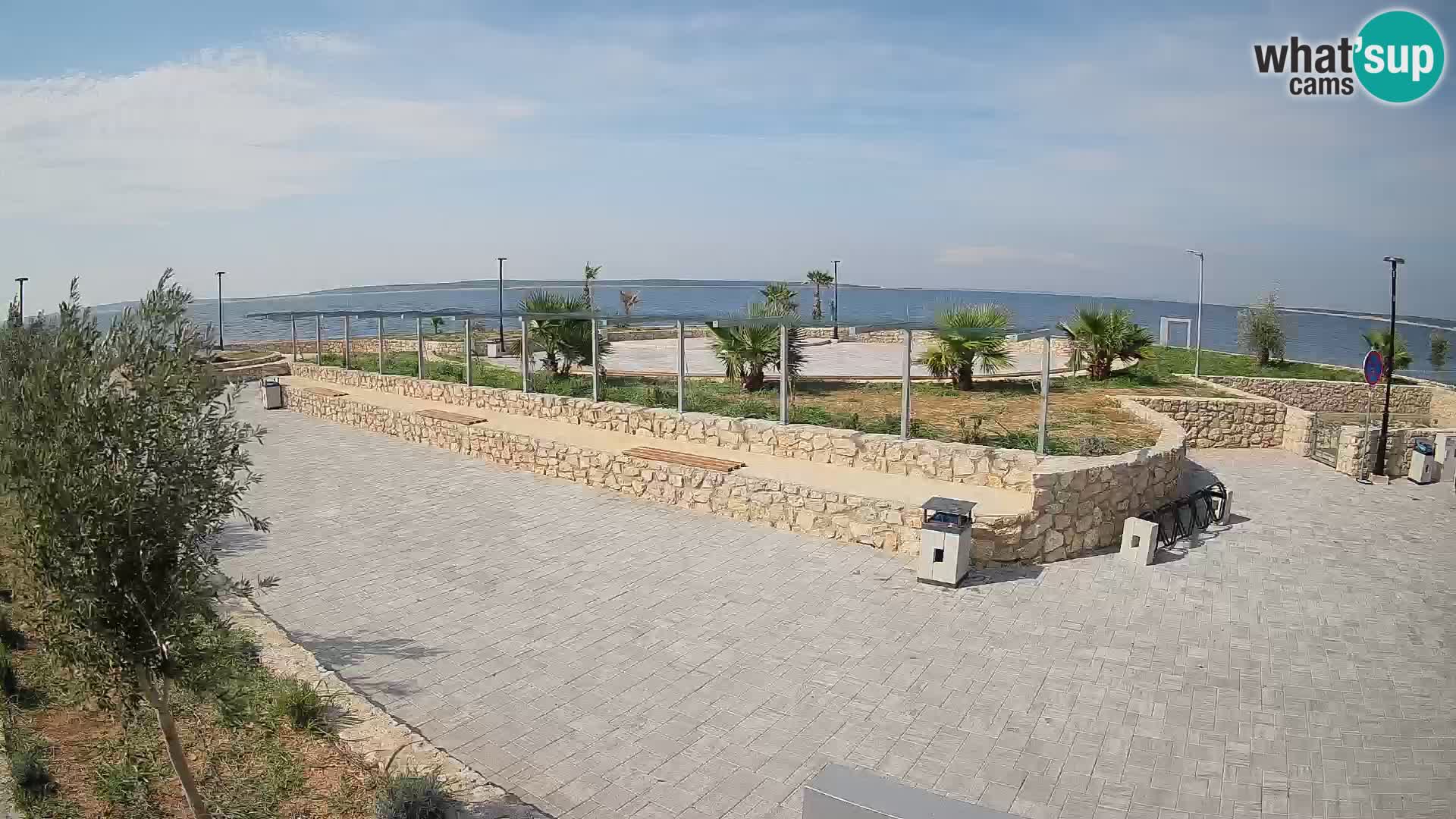Webcam Mandre – Scène estivale Velika điga | Île de Pag