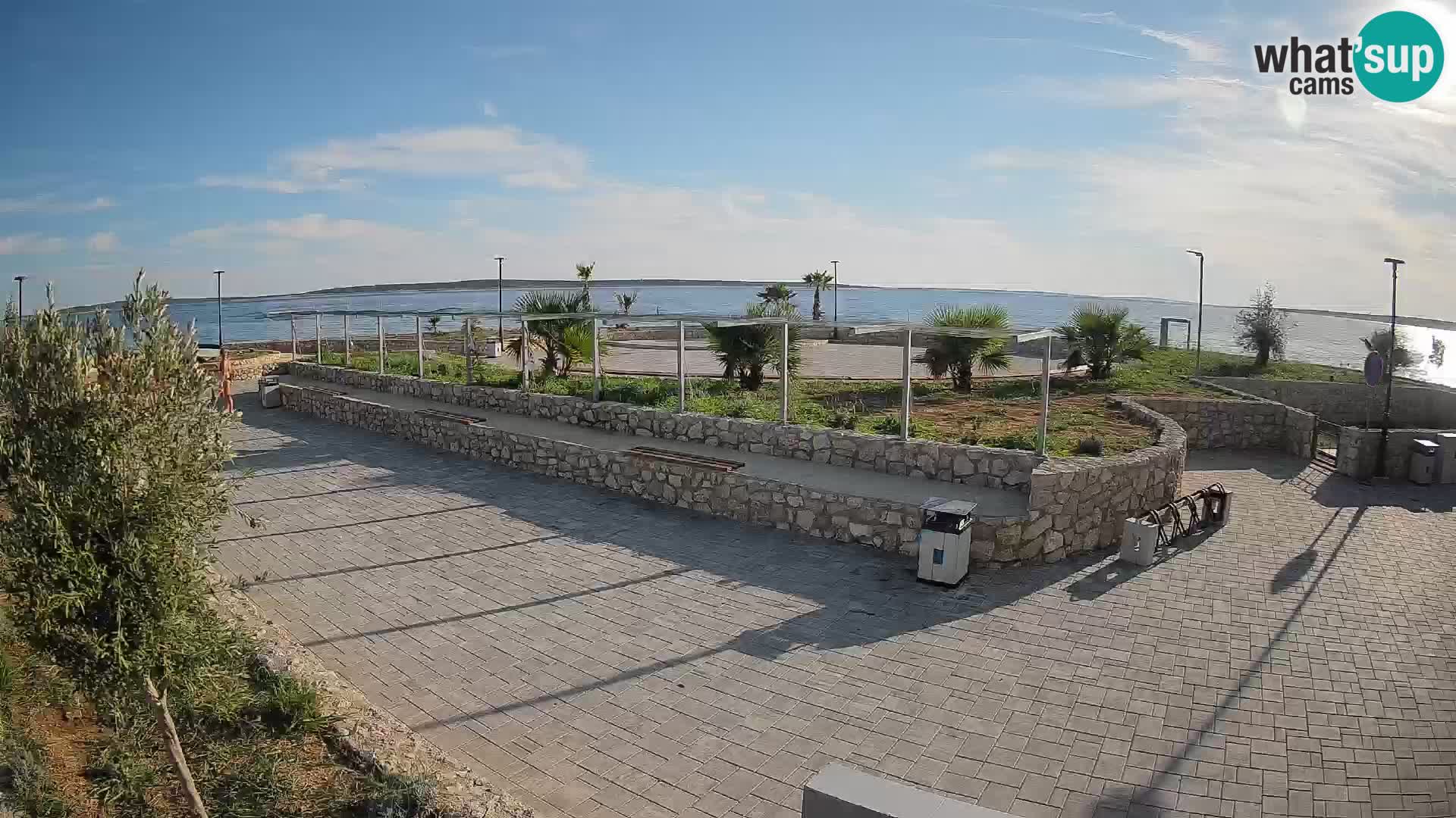 Webcam Mandre – Scène estivale Velika điga | Île de Pag