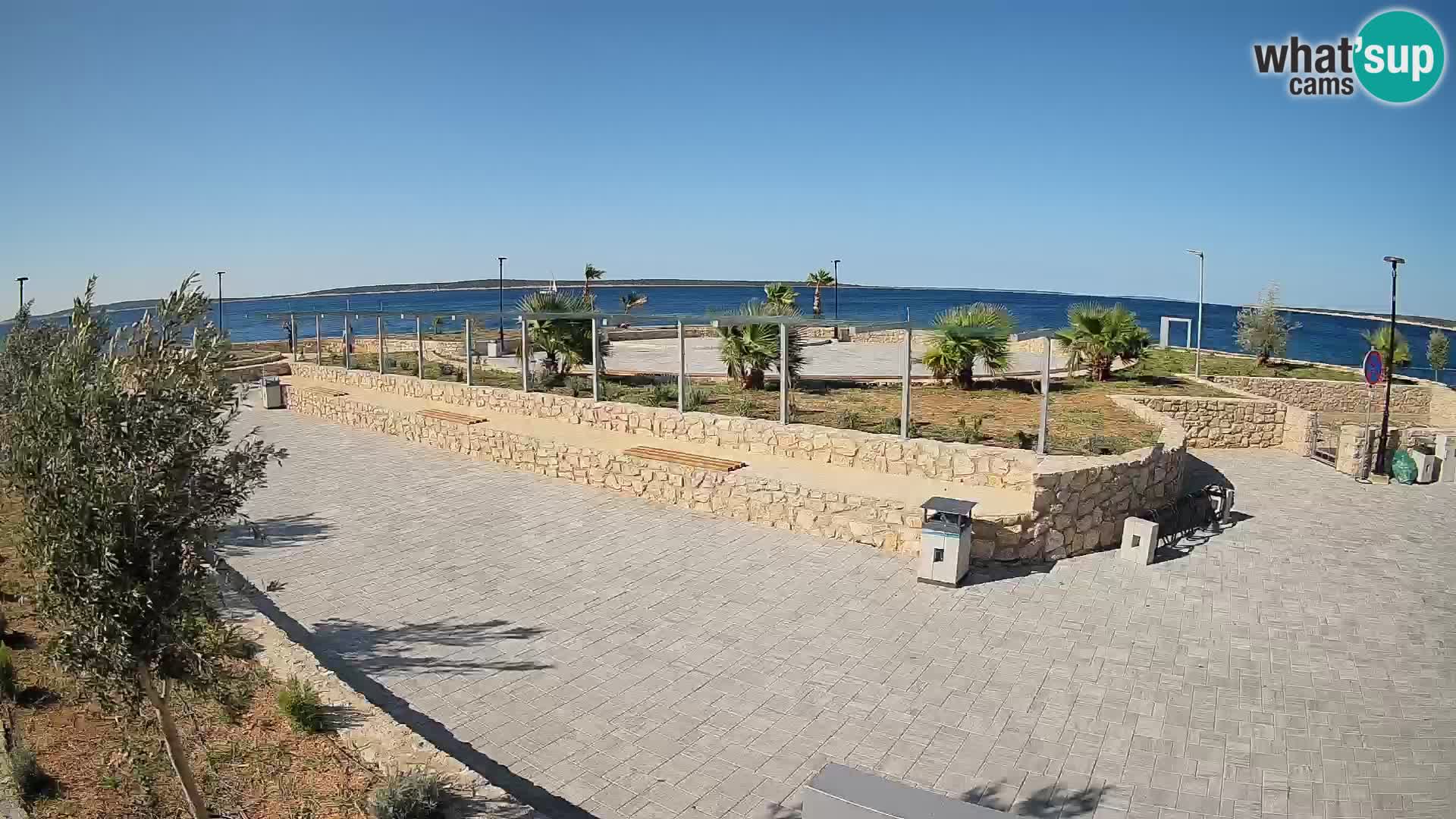 Mandre Sommerbühne Webcam – Velika điga | Insel Pag