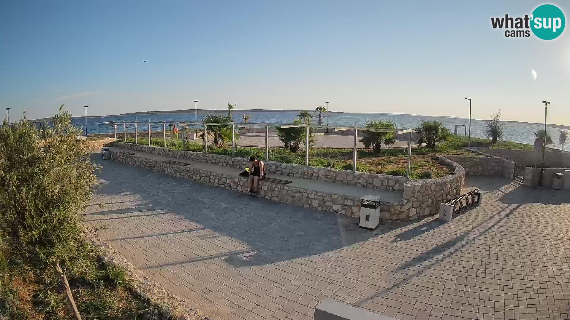Webcam Mandre – Scène estivale Velika điga | Île de Pag