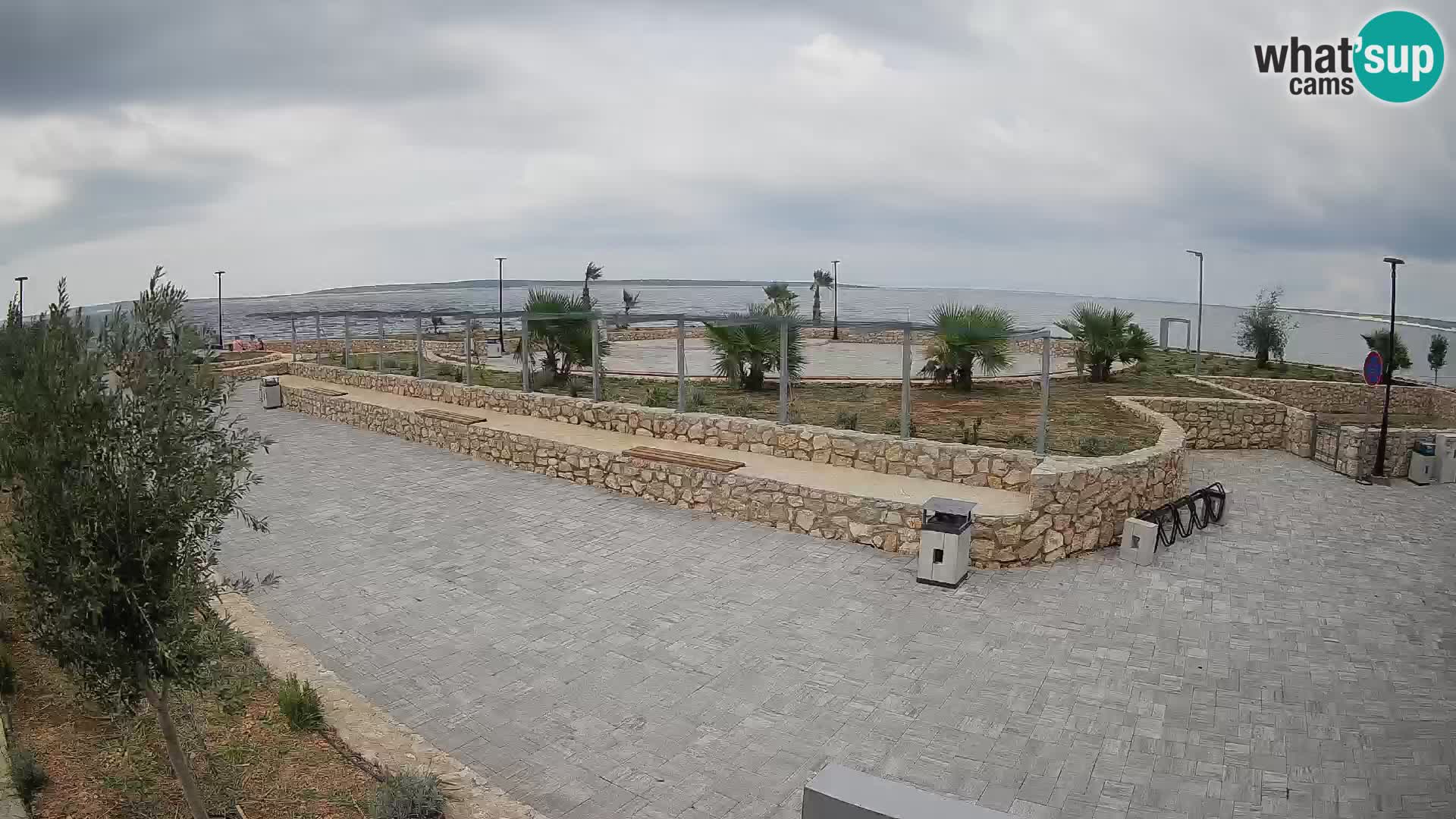 Webcam Mandre – Escenario de verano Velika điga | Isla de Pag