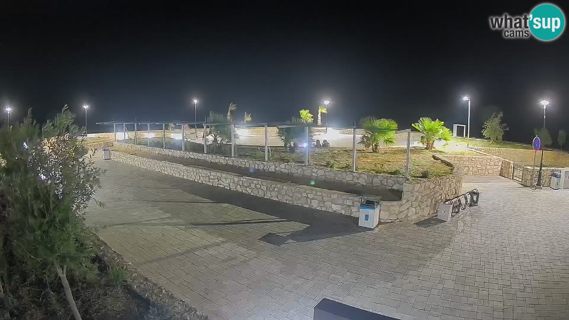 Mandre Summer Stage Webcam – Velika điga | Pag Island