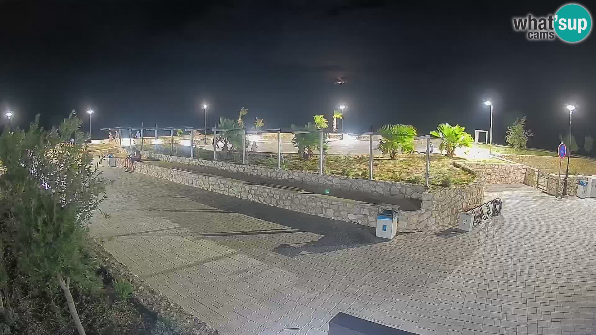 Webcam Mandre – Scène estivale Velika điga | Île de Pag