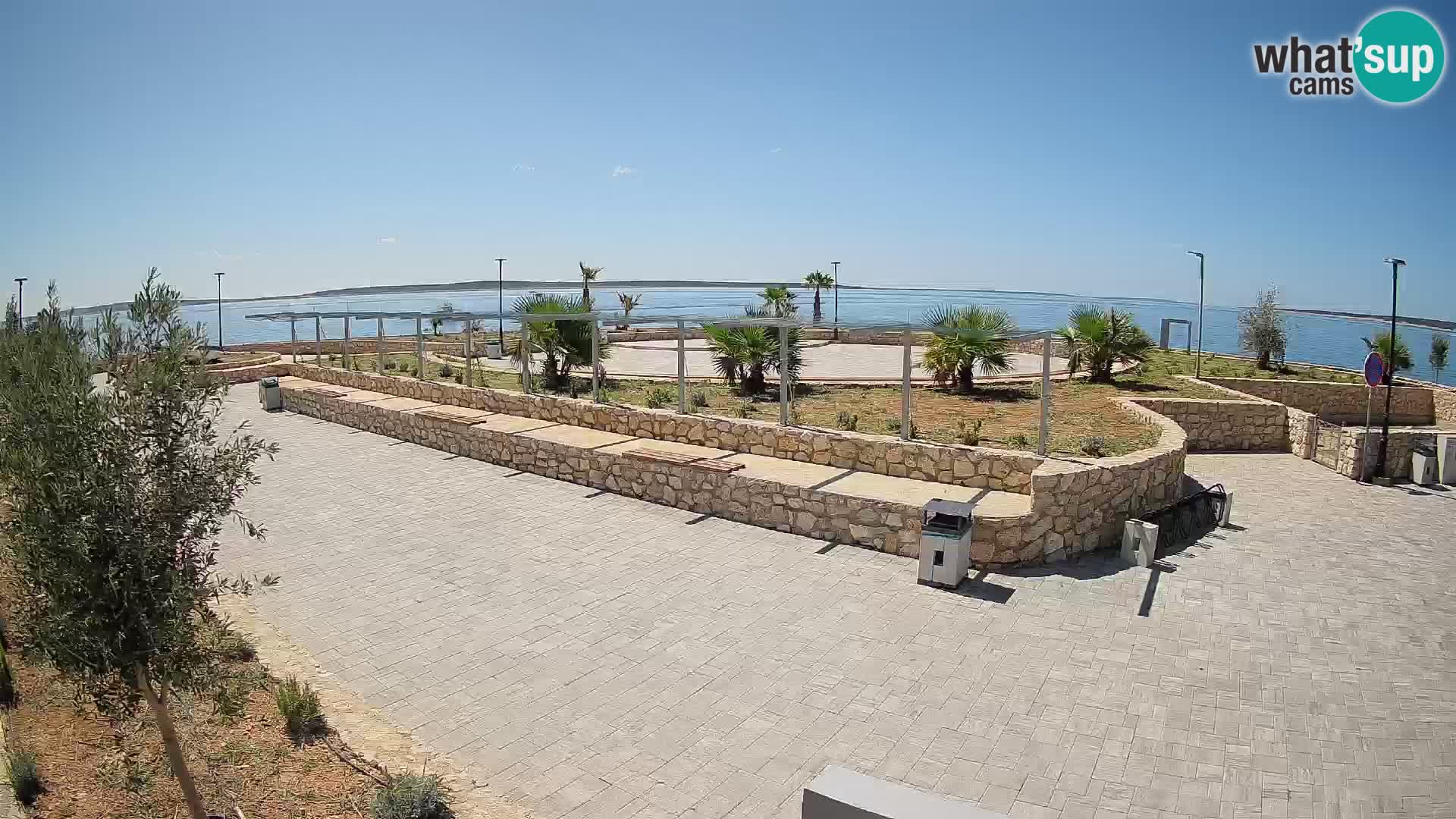 Mandre Summer Stage Webcam – Velika điga | Pag Island
