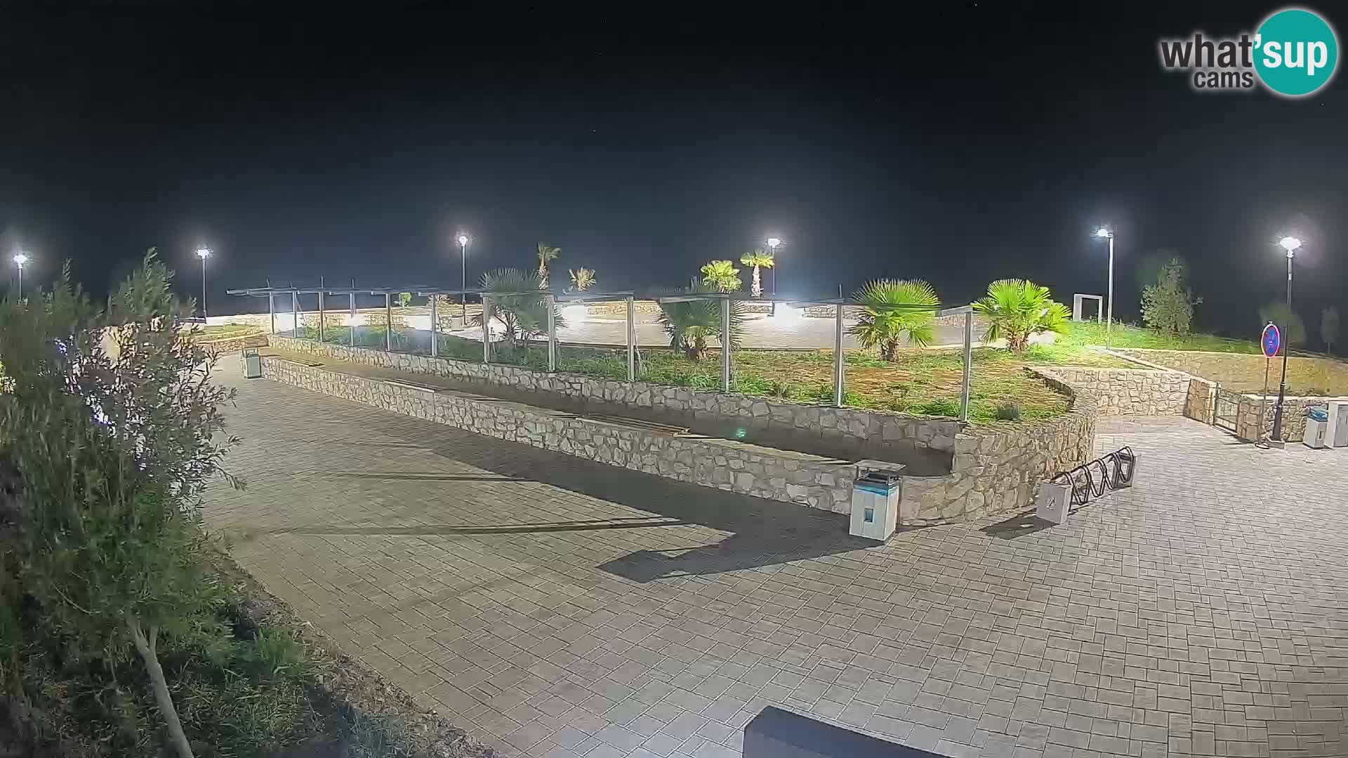Webcam Mandre – Scène estivale Velika điga | Île de Pag