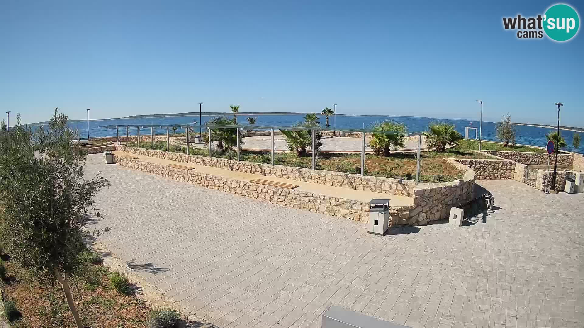 Mandre Summer Stage Webcam – Velika điga | Pag Island