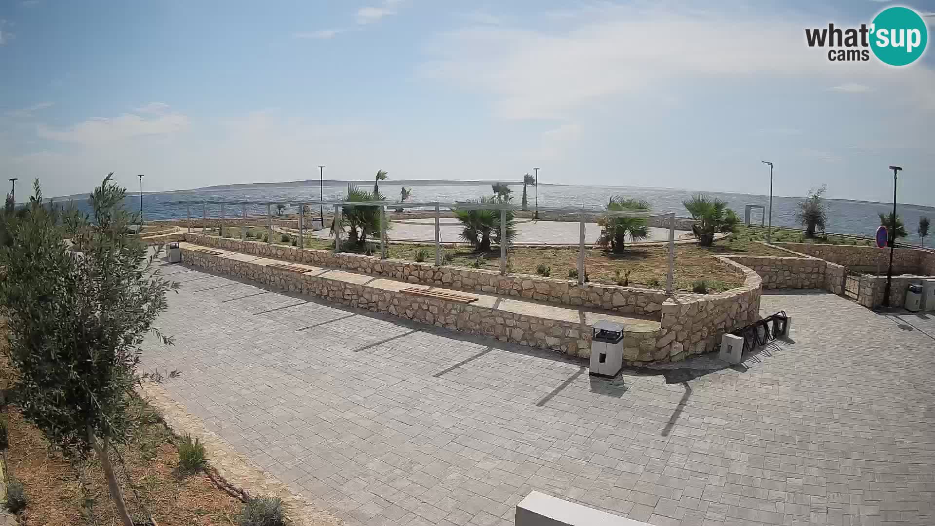 Mandre Summer Stage Webcam – Velika điga | Pag Island