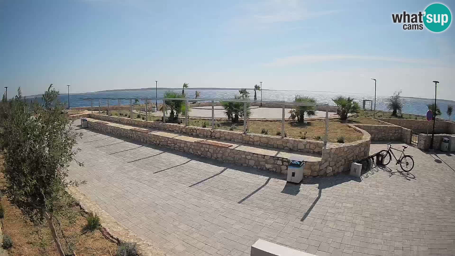Mandre Summer Stage Webcam – Velika điga | Pag Island