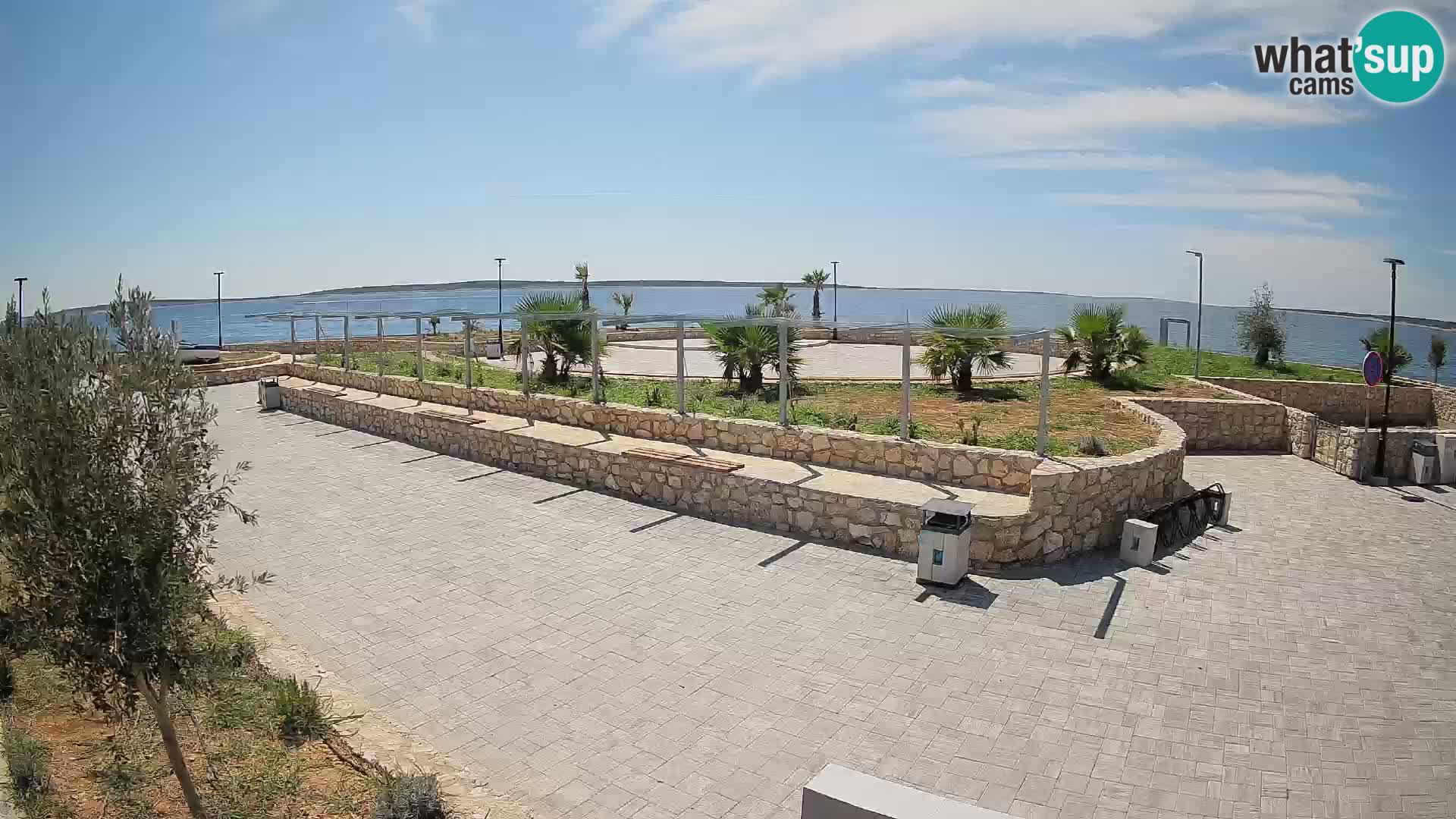 Webcam Mandre – Palco estivo Velika điga | Isola di Pag