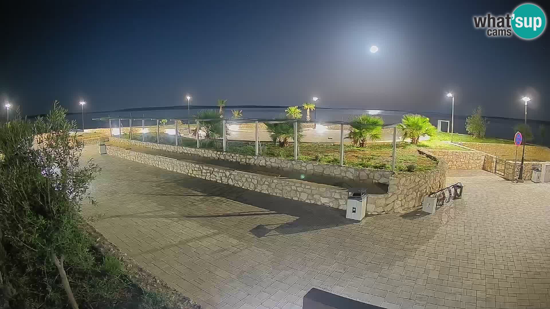 Webcam Mandre – Palco estivo Velika điga | Isola di Pag
