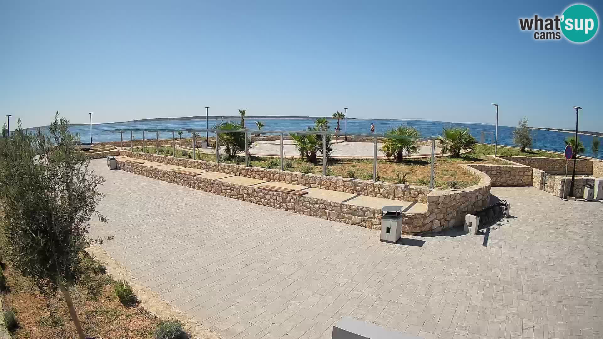 Webcam Mandre – Palco estivo Velika điga | Isola di Pag