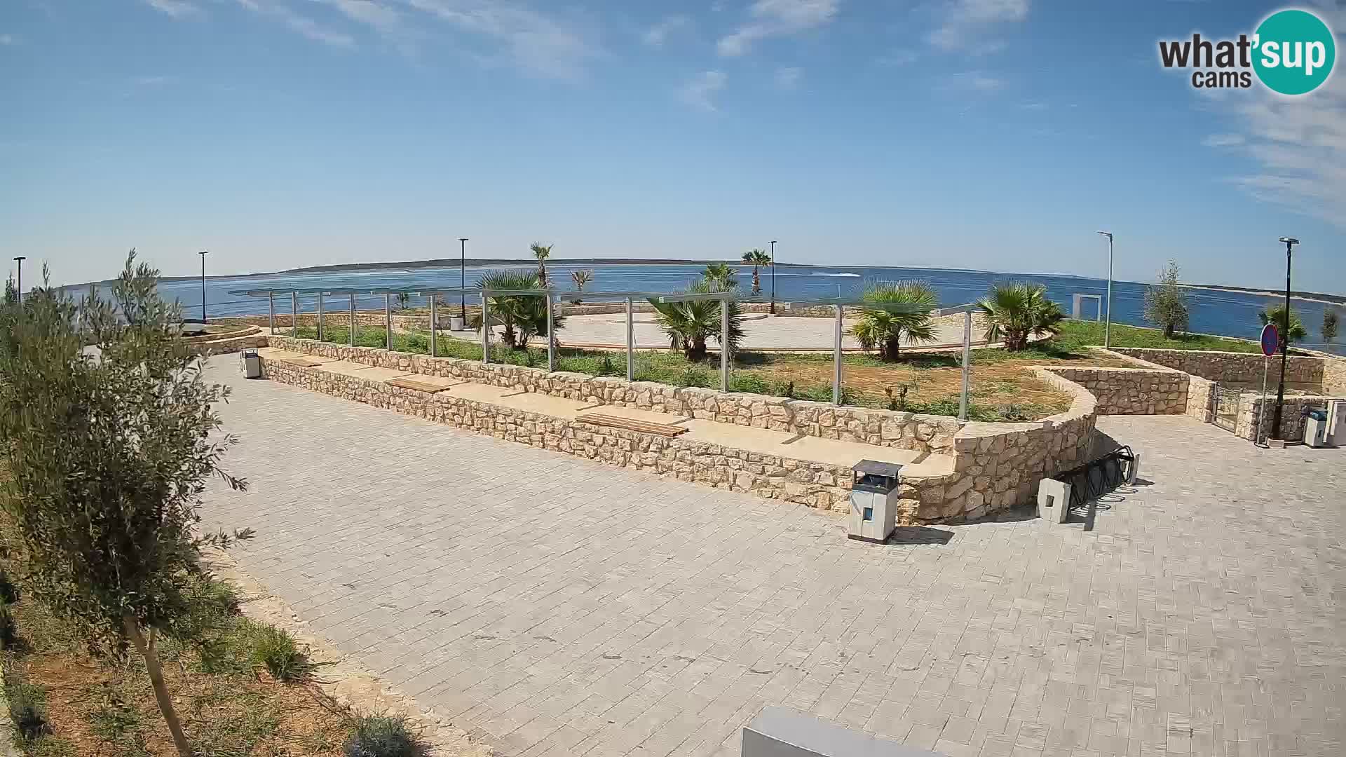 Mandre Summer Stage Webcam – Velika điga | Pag Island