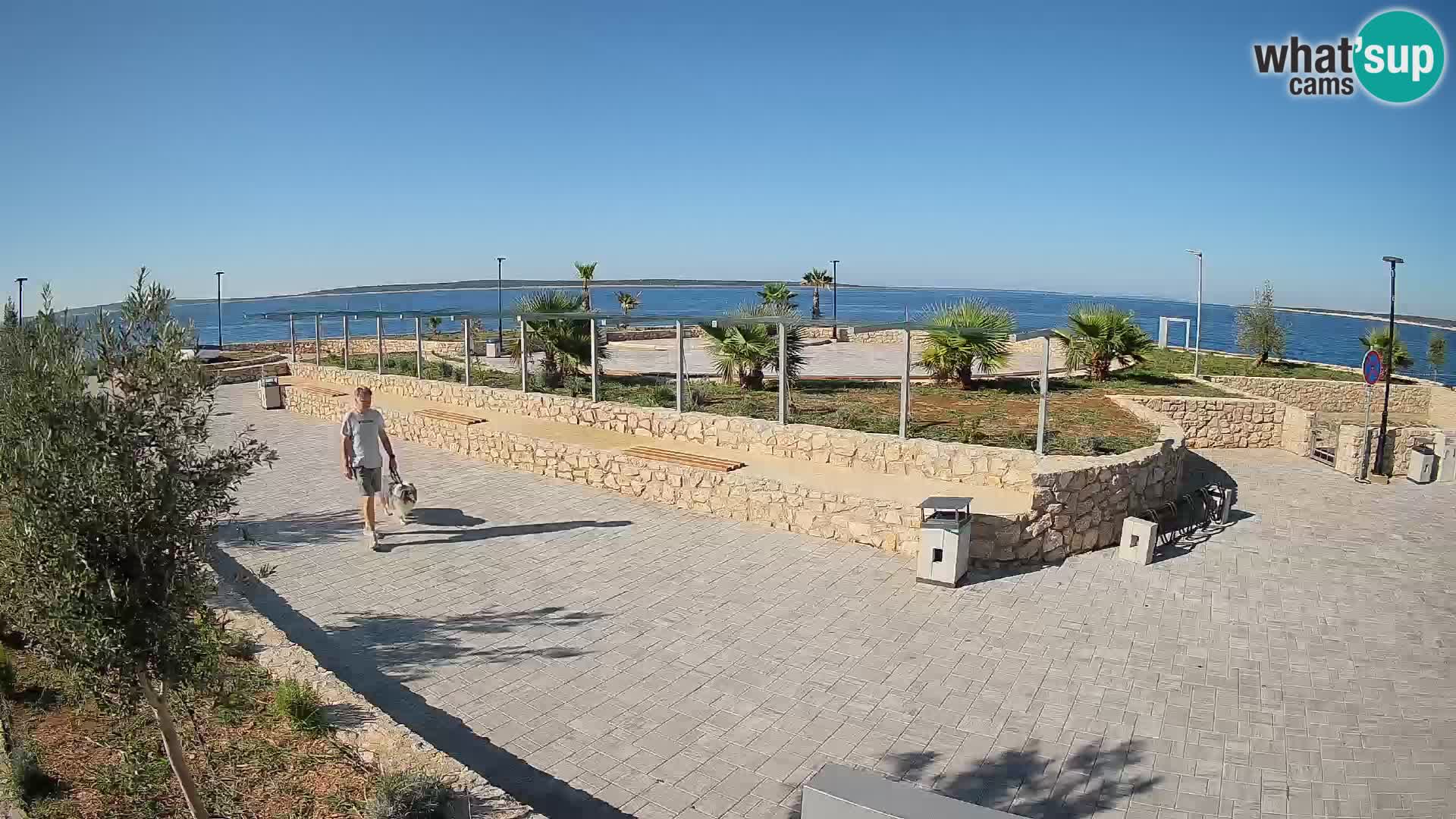 Webcam Mandre – Palco estivo Velika điga | Isola di Pag