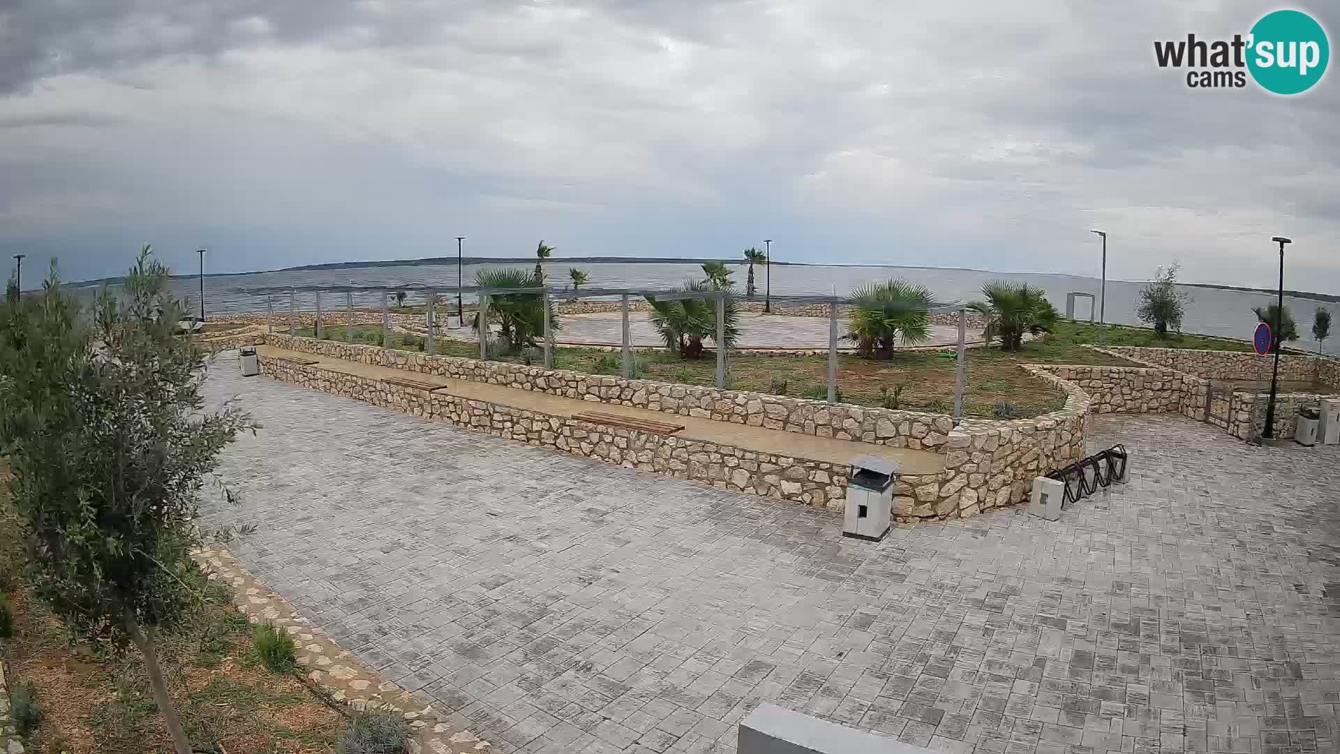 Webcam Mandre – Scène estivale Velika điga | Île de Pag