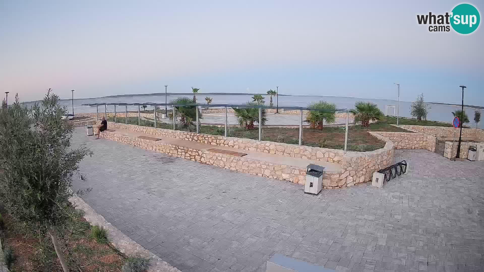 Mandre Summer Stage Webcam – Velika điga | Pag Island