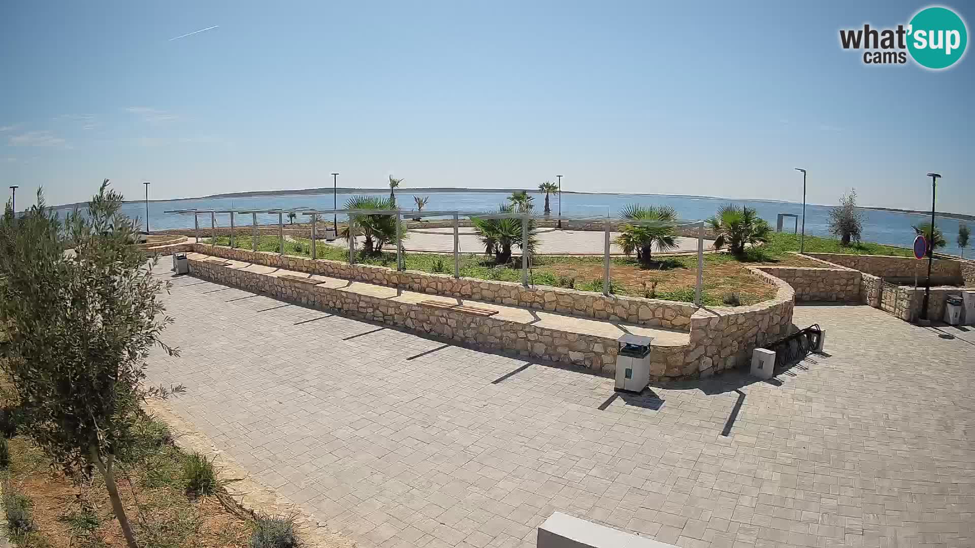 Webcam Mandre – Palco estivo Velika điga | Isola di Pag