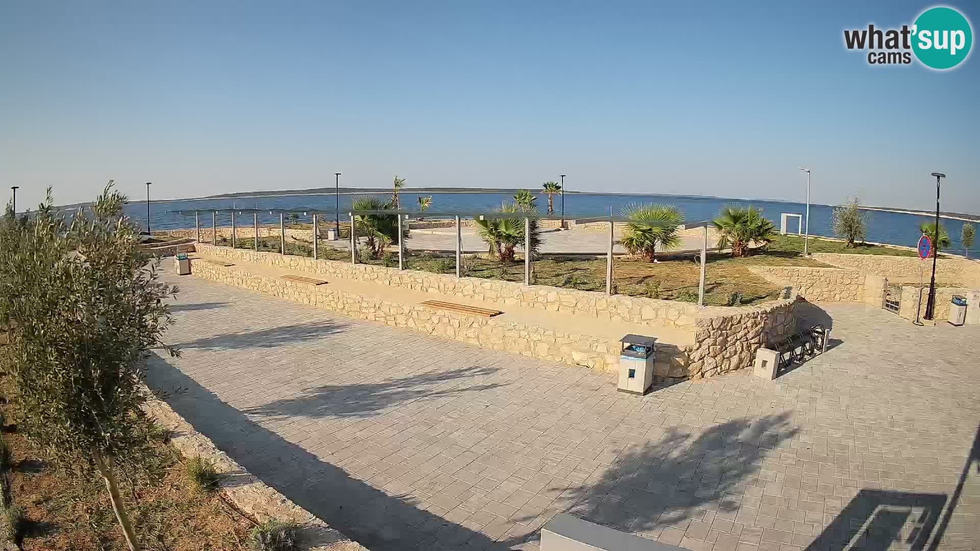 Mandre Summer Stage Webcam – Velika điga | Pag Island