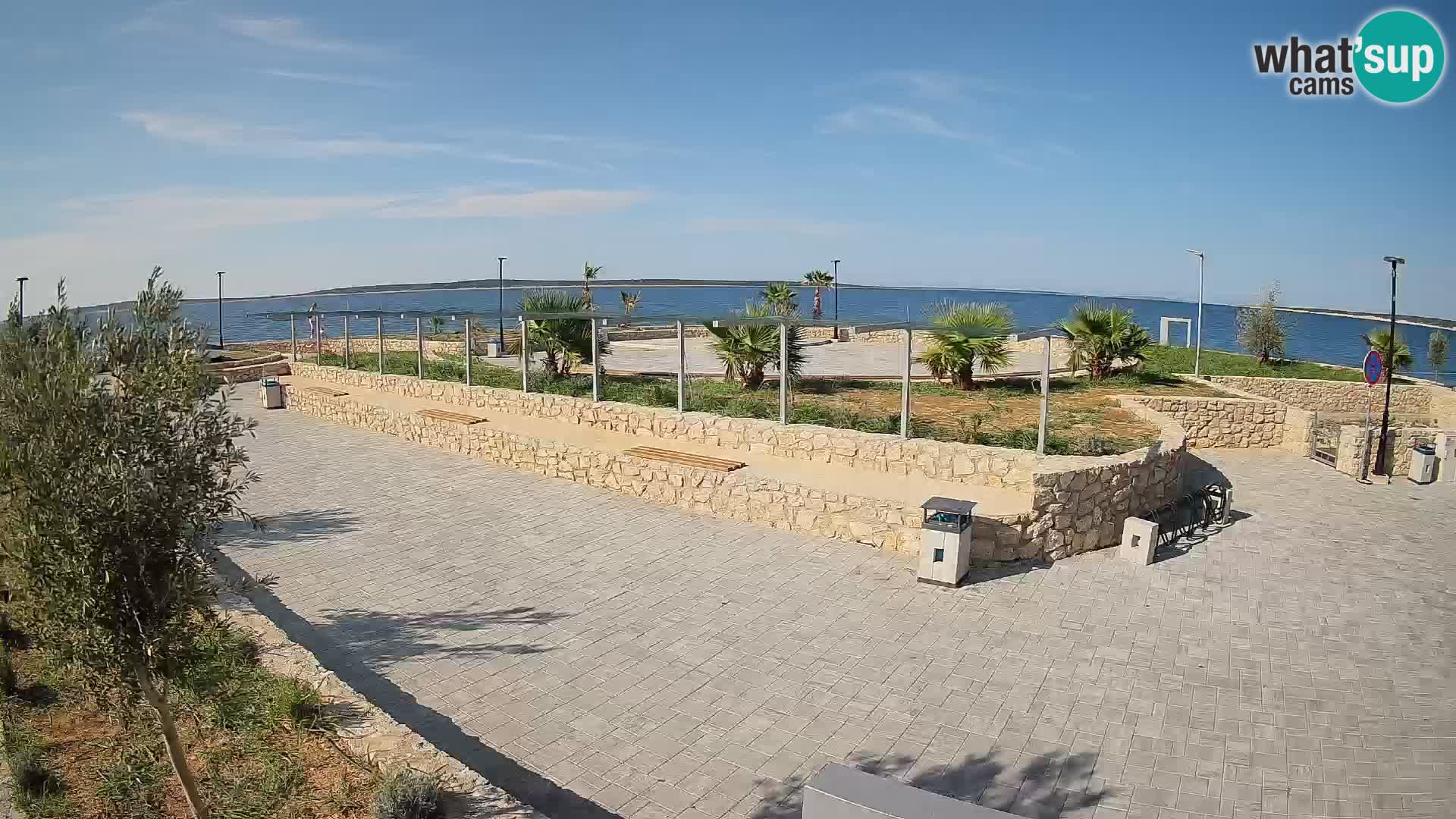Webcam Mandre – Palco estivo Velika điga | Isola di Pag