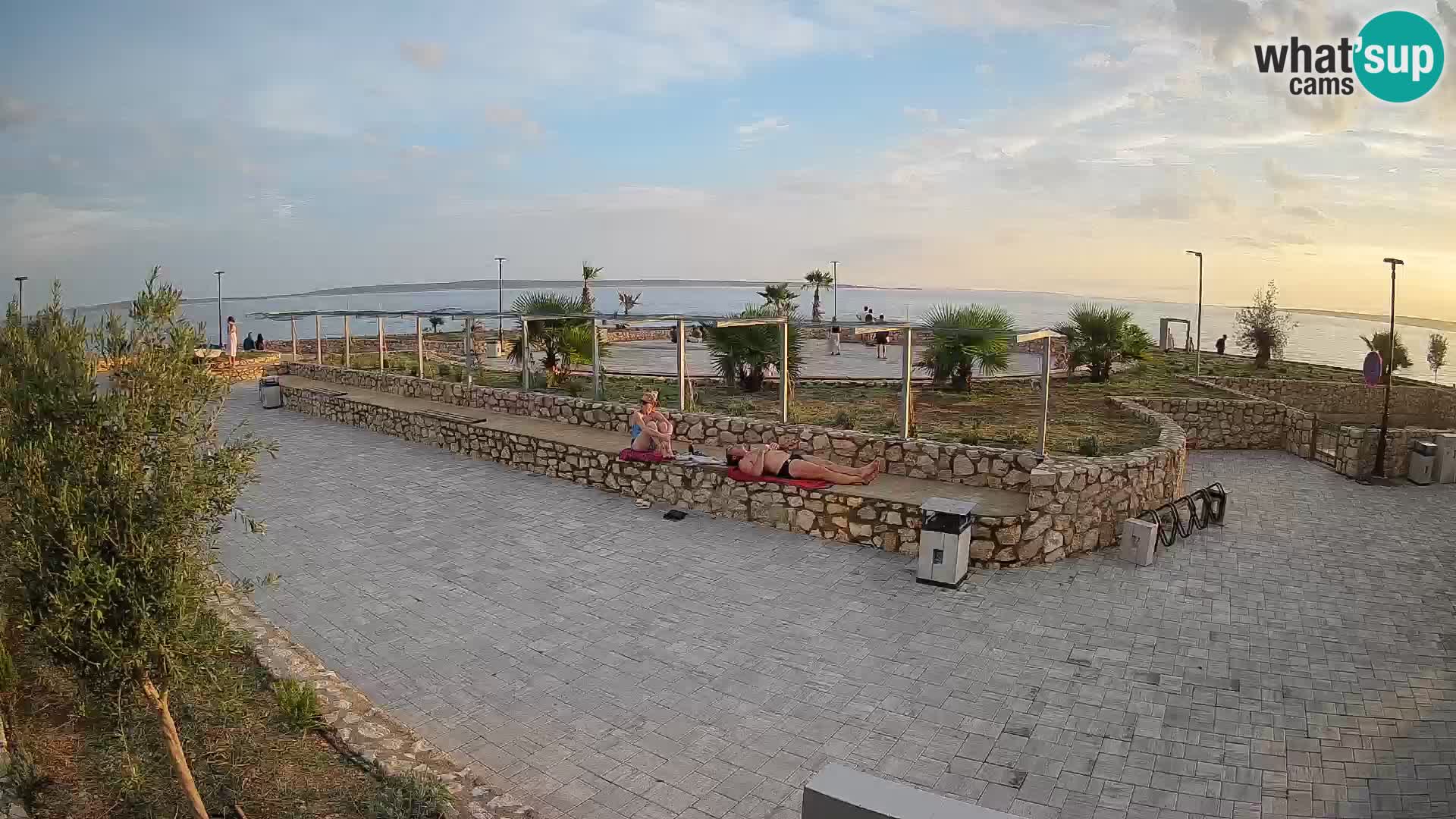 Mandre Summer Stage Webcam – Velika điga | Pag Island