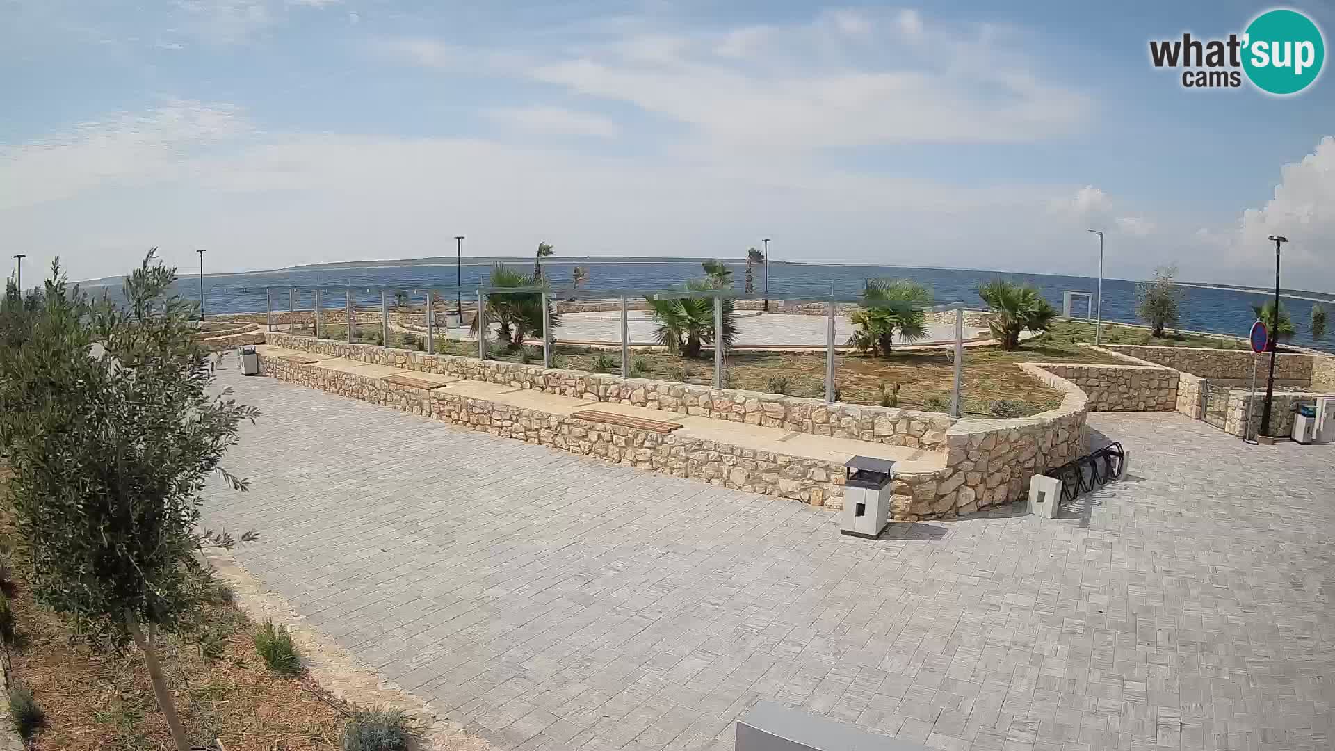 Mandre Summer Stage Webcam – Velika điga | Pag Island