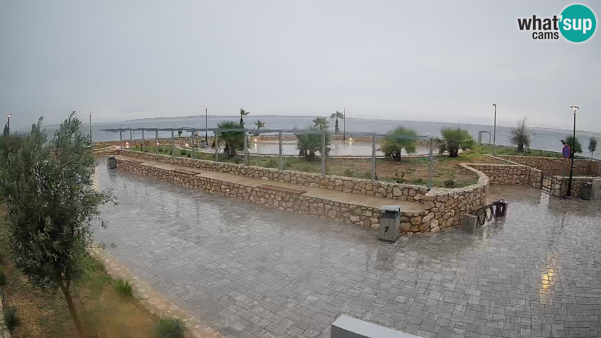 Webcam Mandre – Palco estivo Velika điga | Isola di Pag