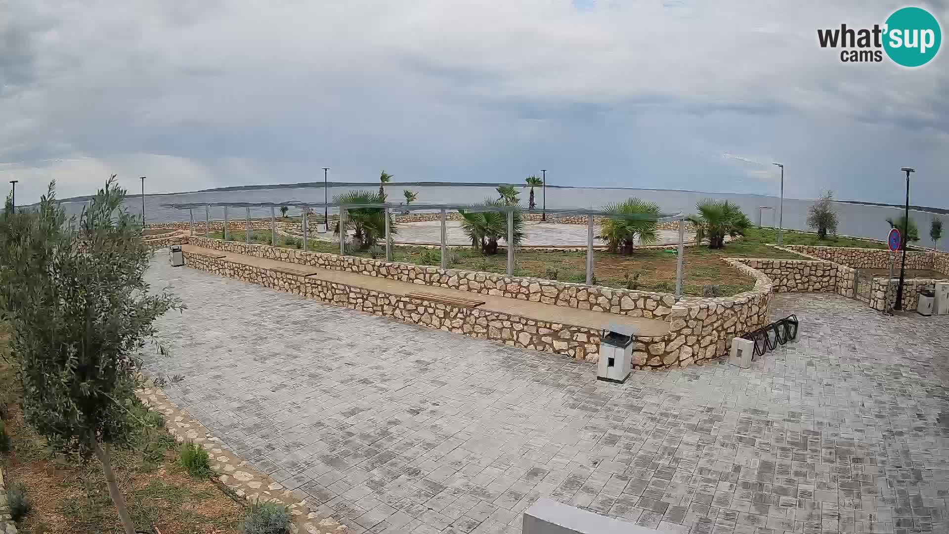 Mandre Summer Stage Webcam – Velika điga | Pag Island