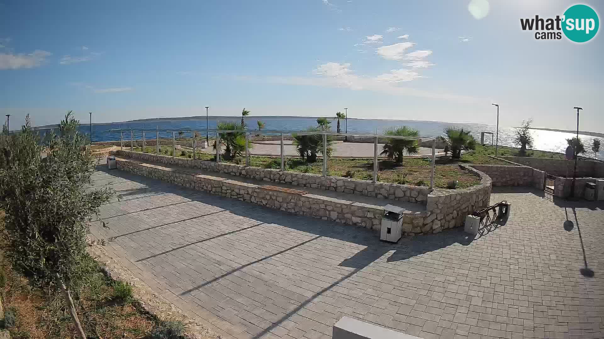 Mandre Summer Stage Webcam – Velika điga | Pag Island