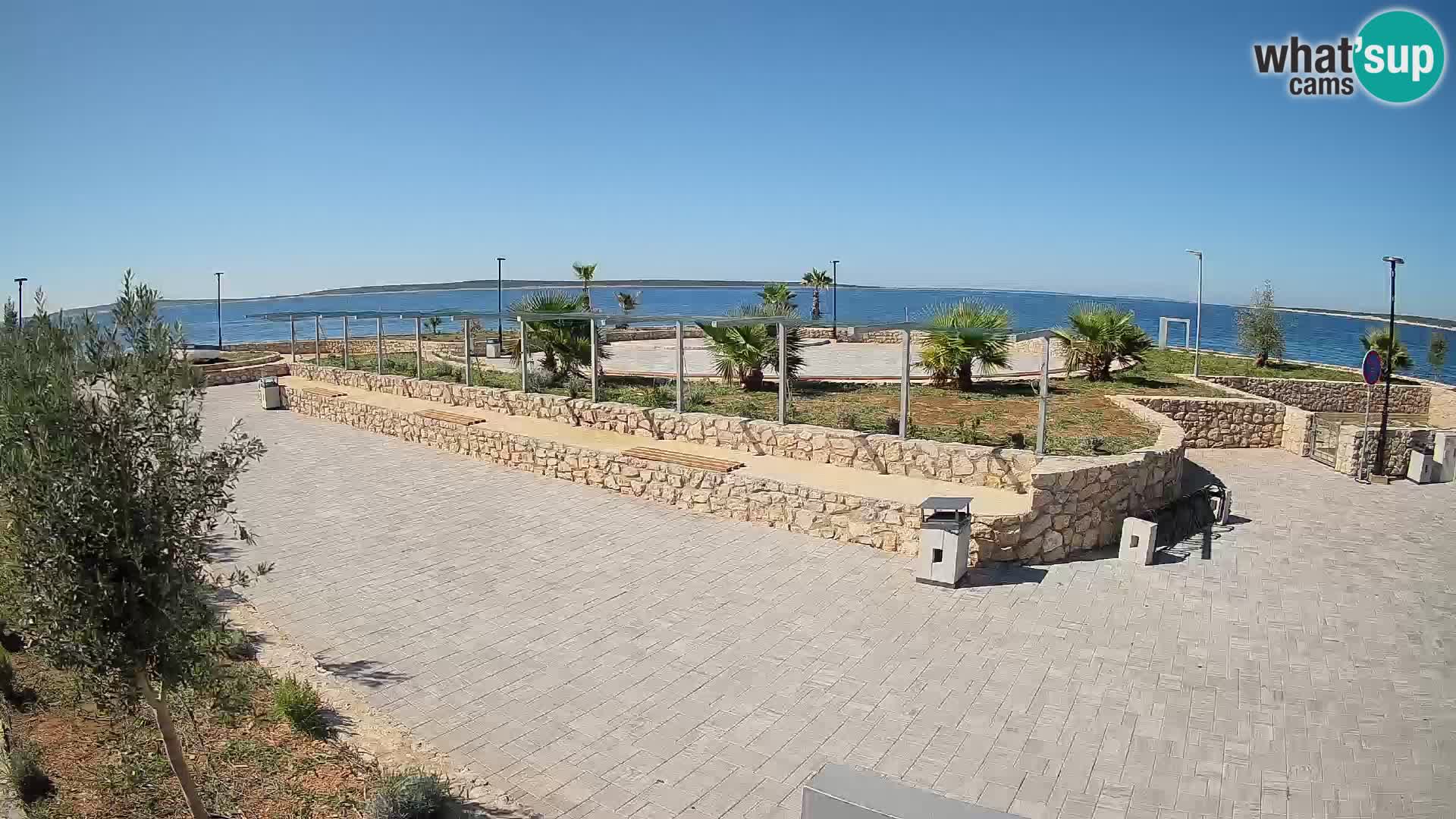 Mandre Sommerbühne Webcam – Velika điga | Insel Pag