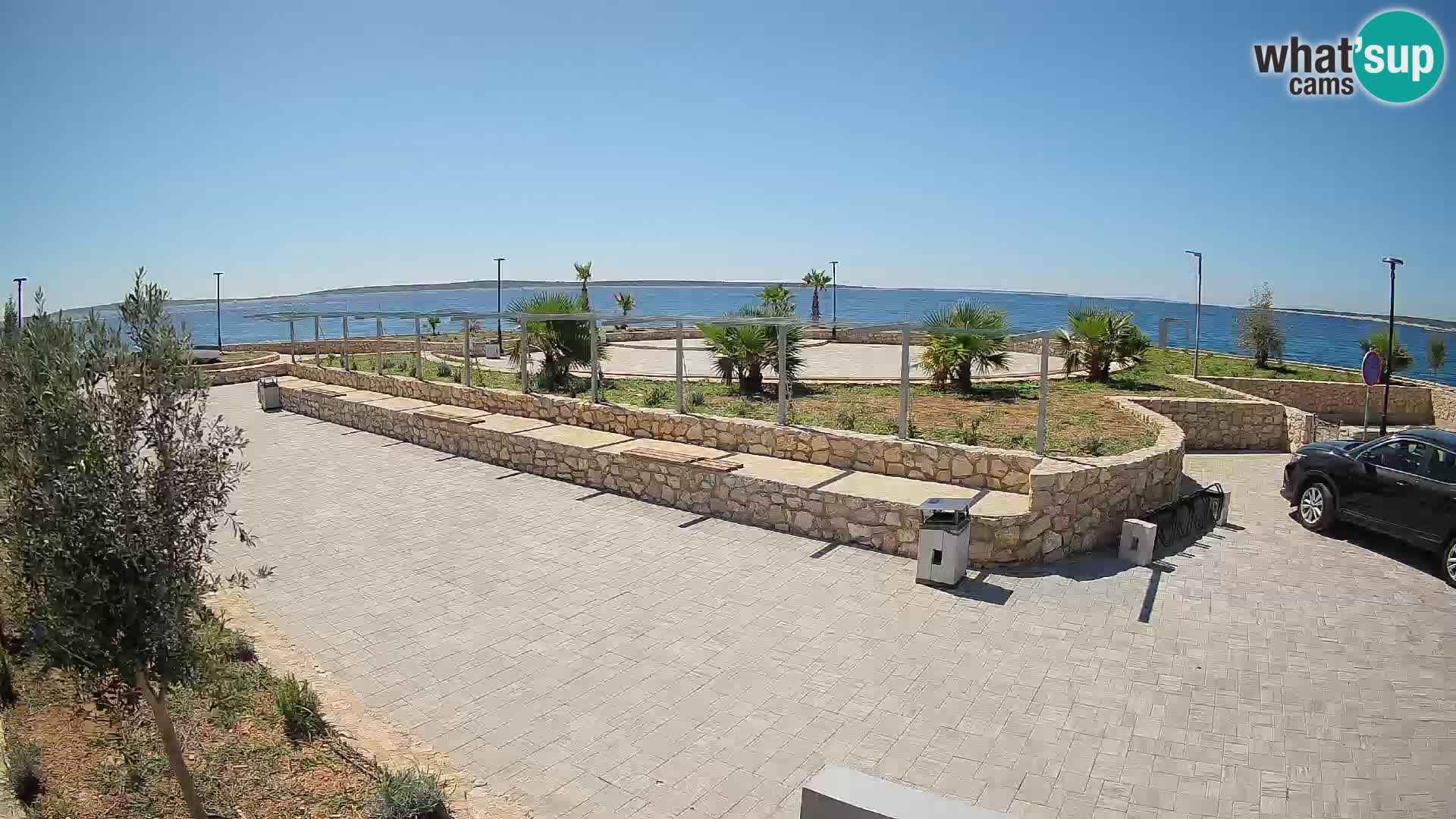 Mandre Summer Stage Webcam – Velika điga | Pag Island