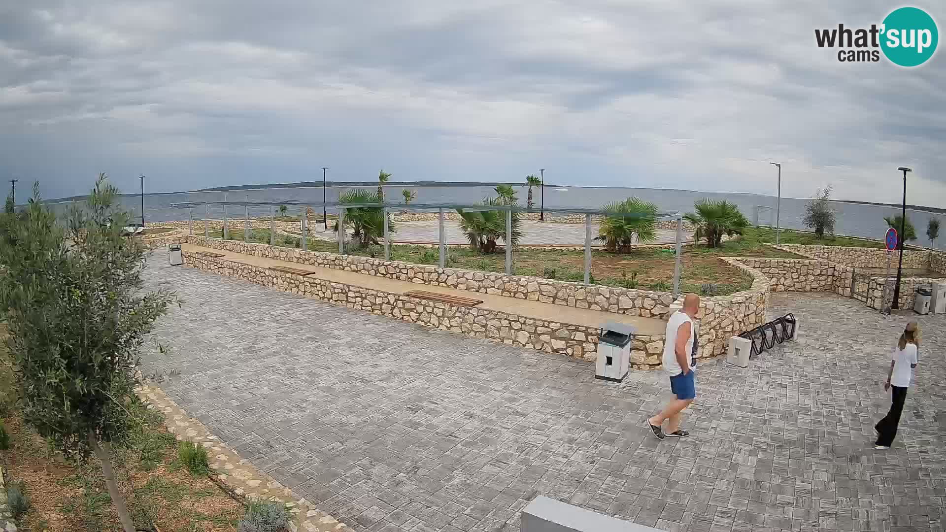 Webcam Mandre – Escenario de verano Velika điga | Isla de Pag